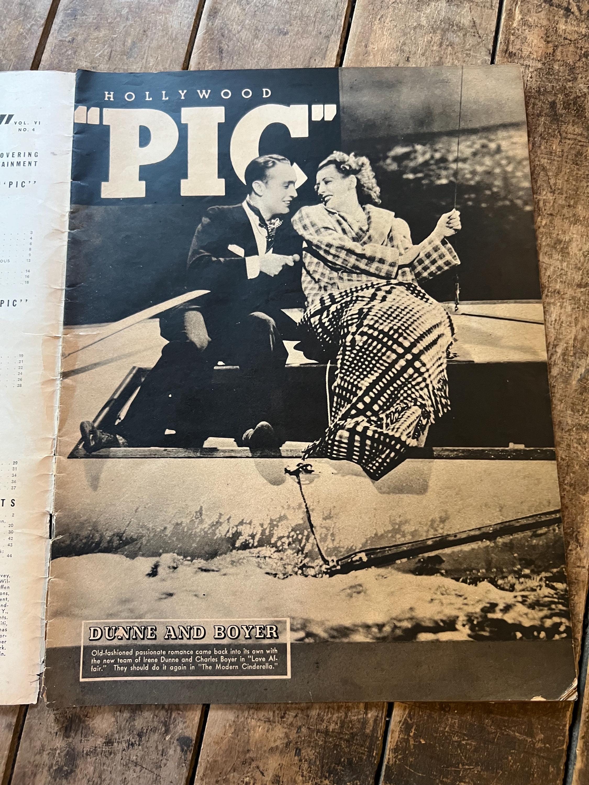 PIC Magazine (August 1939) Hollywood, Sport & Broadway Magazine - Lana Turner