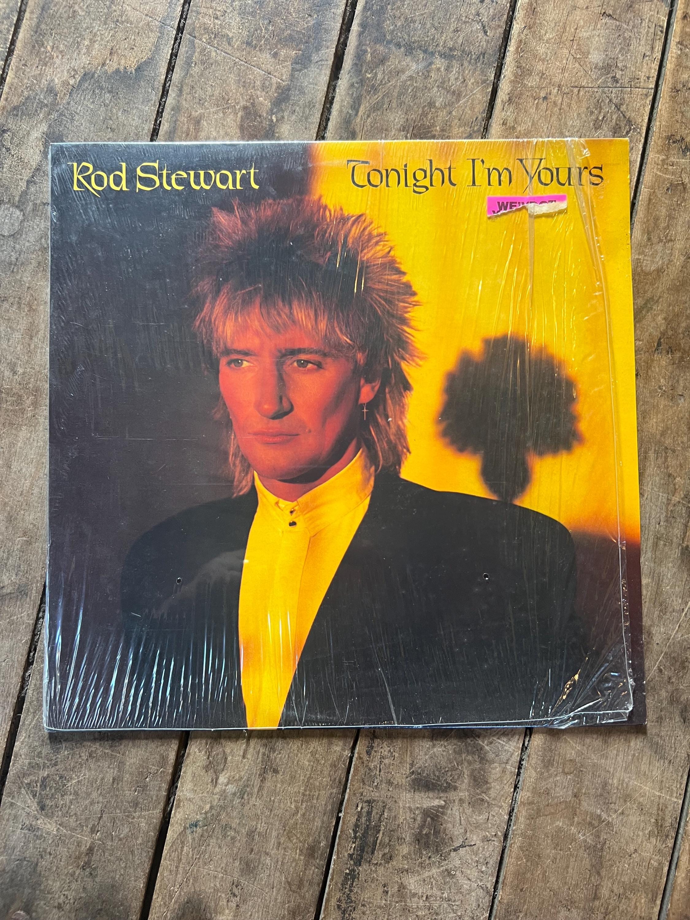 Vintage 1981 Rod Stewart “Tonight I’m Yours” LP Record - Warner Bros