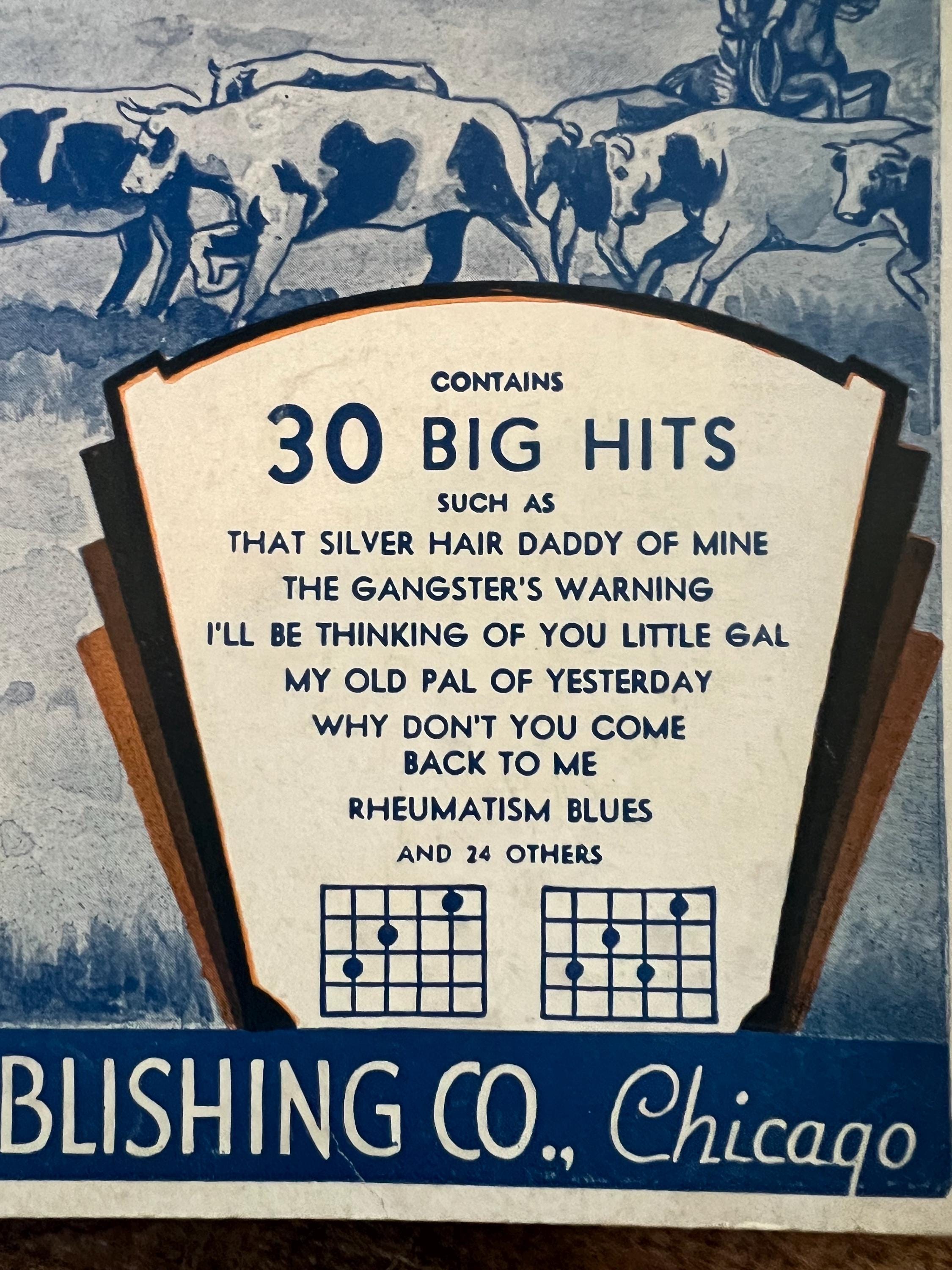 1930s Gene Autry Cowboy Songs: Vintage Sheet Music