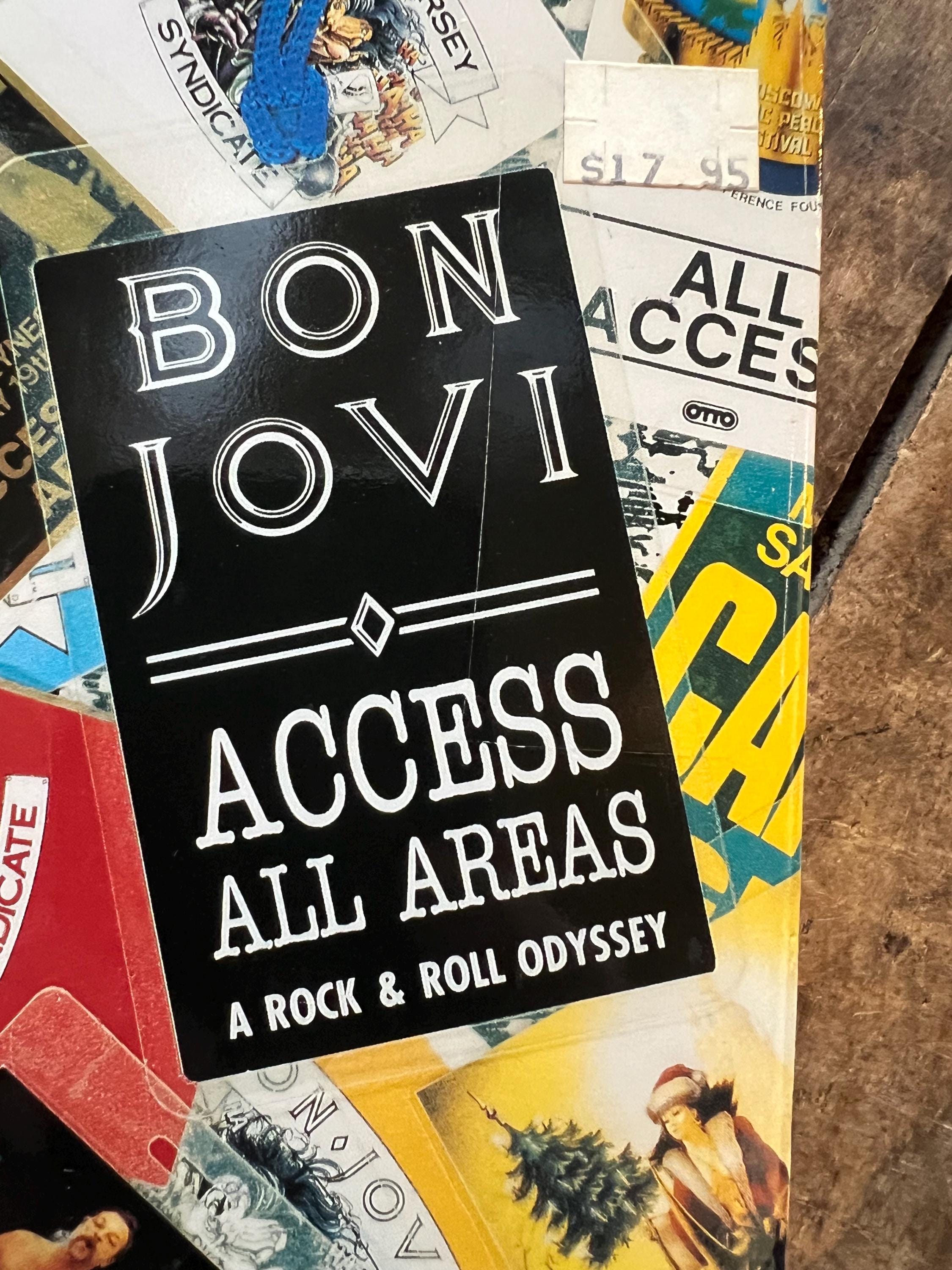 Bon Jovi - Access All Areas A Rock & Roll Odyssey ( 1990 VHS Movie )
