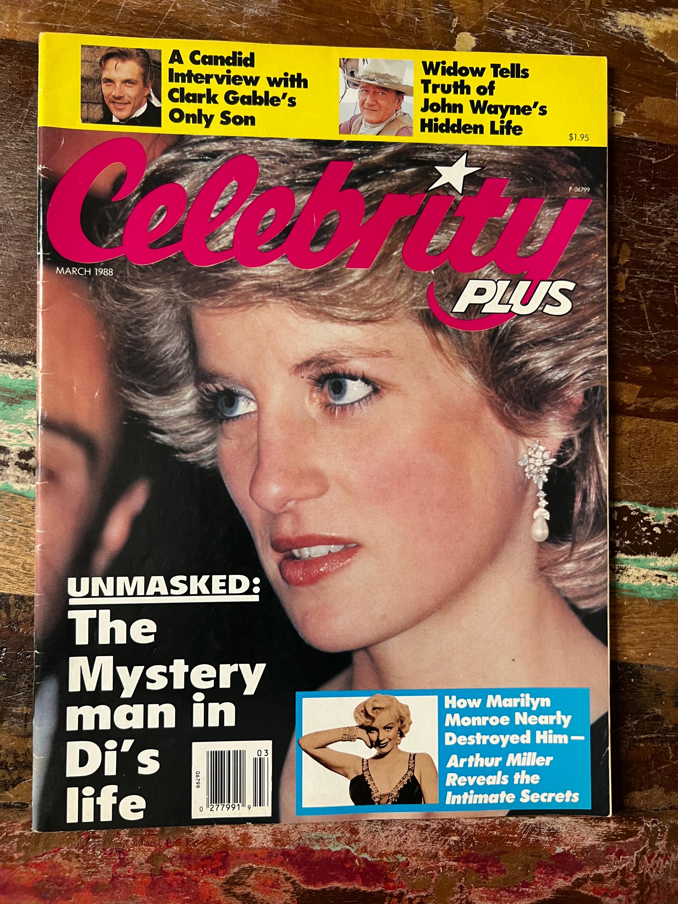 Celebrity Plus Magazine - Gossip / Tabloid - March 1988 - Princess Diana