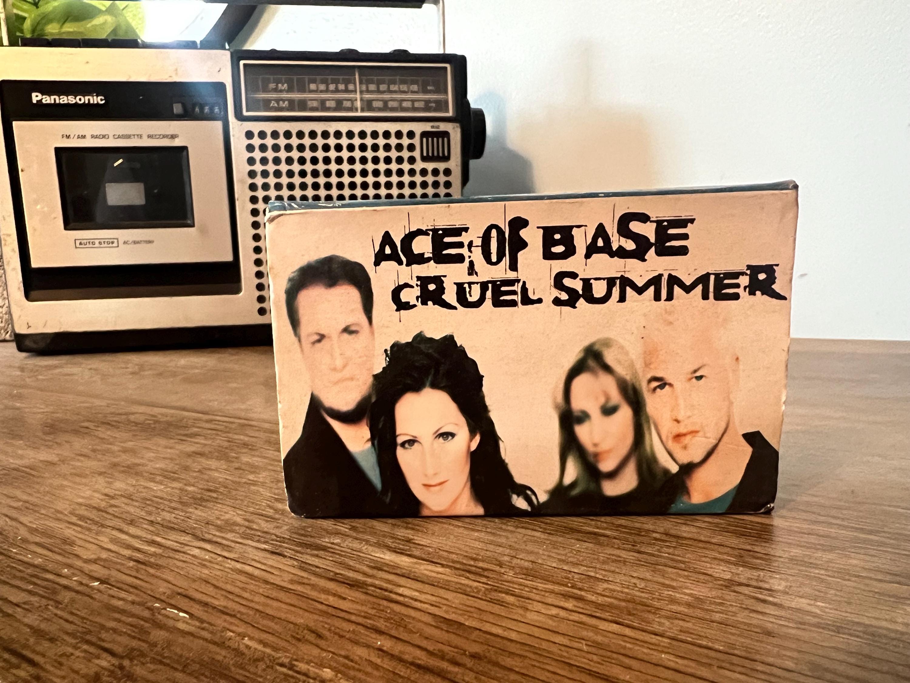 Vintage 1998 Ace of Base Cruel Summer Cassette Tape - Arista Records