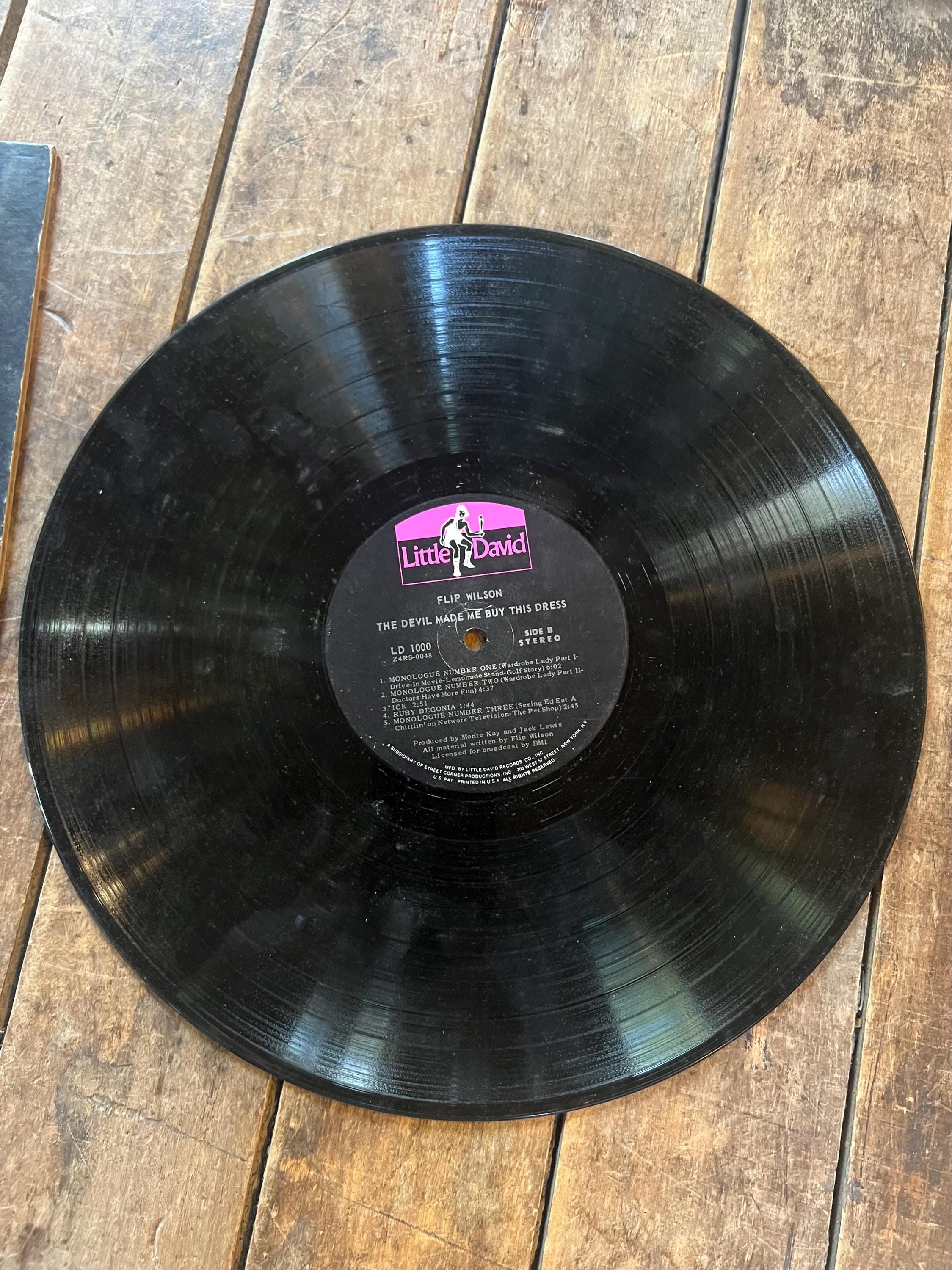 Vintage Flip Wilson Comedy Album: "The Devil Made Me Buy This Dress" LP