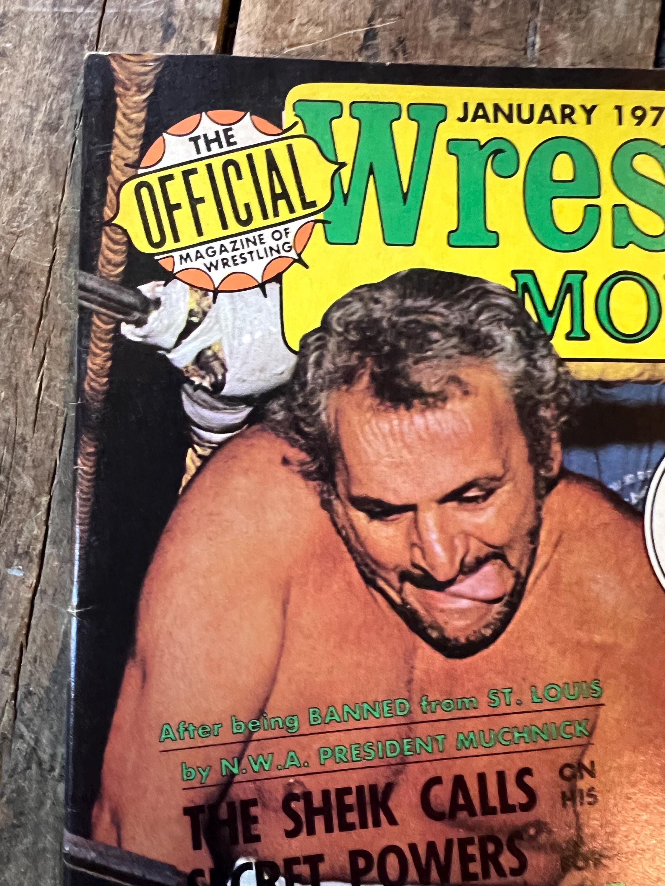 The Official Wrestling Monthly Magazine - January 1975 Issue - WWF / WWE