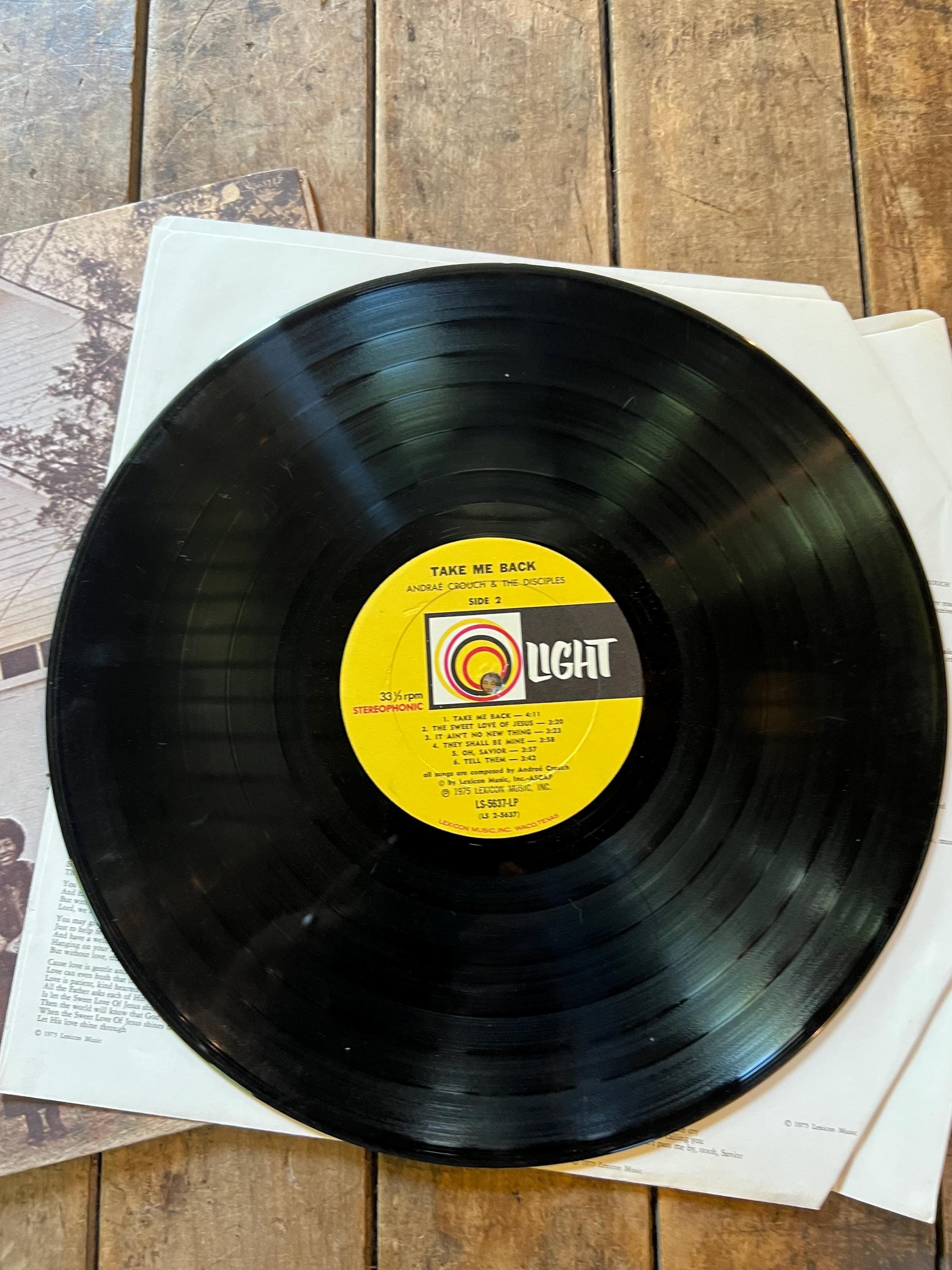 Andre Crouch - Take Me Back LP 1975 - Vintage Gospel Vinyl Record