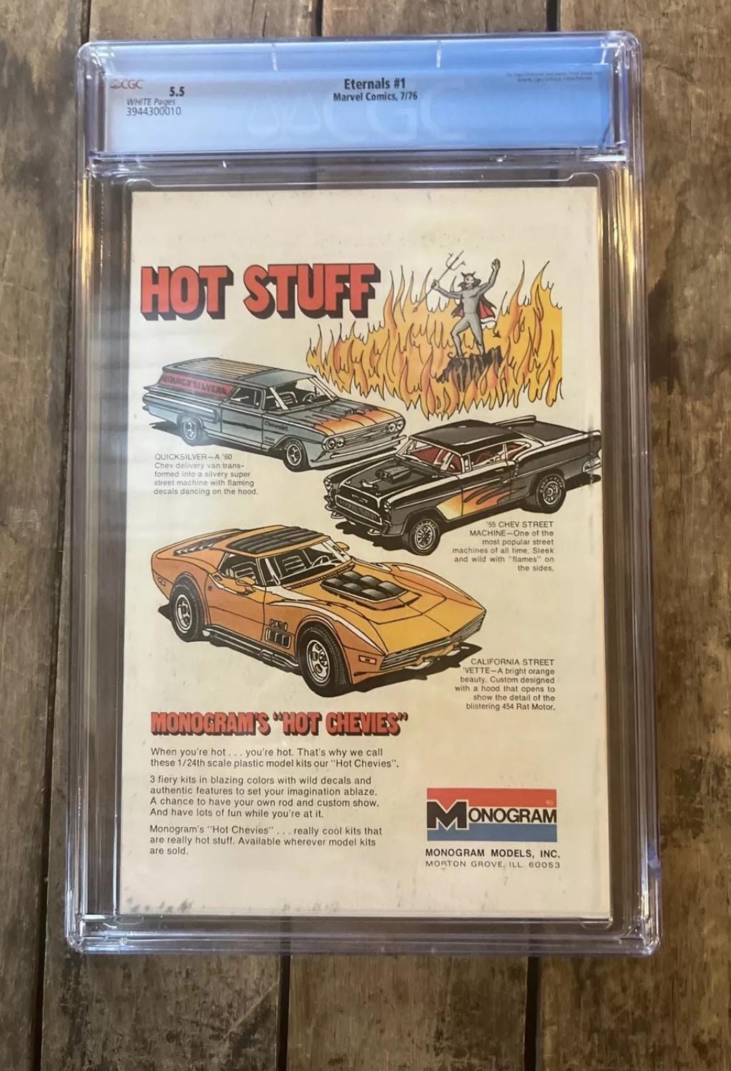 The Eternals #1 (1976) CGC 5.5 – Jack Kirby, First Appearance