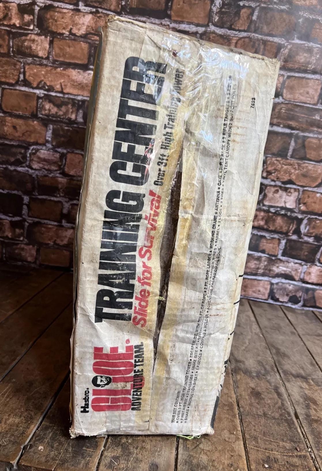 1974 GI JOE Adventure Team Training Center - Slide for Survival Set #7495 (Original Box)