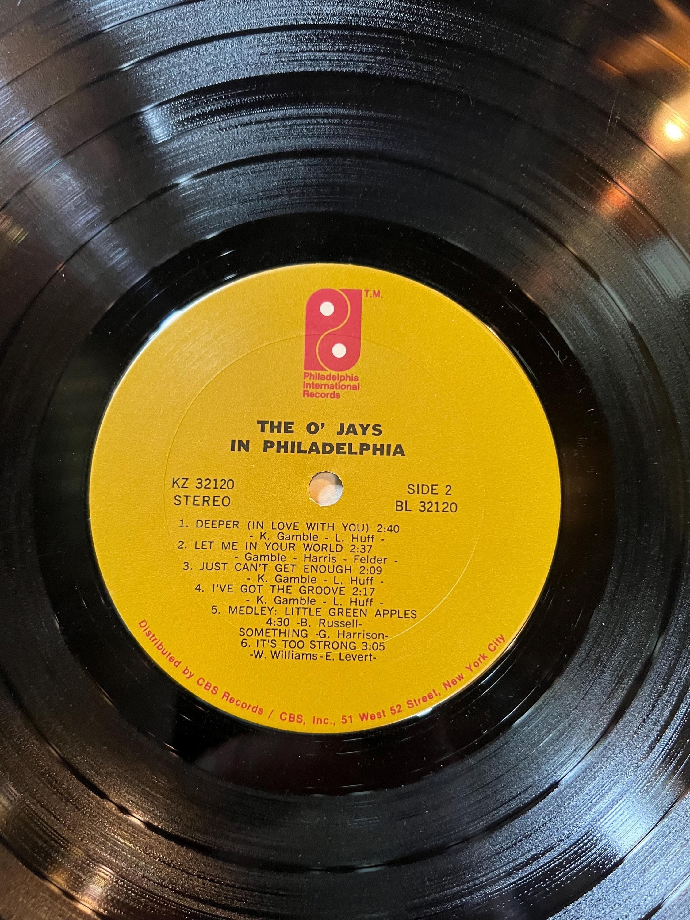 The O’Jays in Philadelphia LP - 1973 Epic Retro Vinyl Record