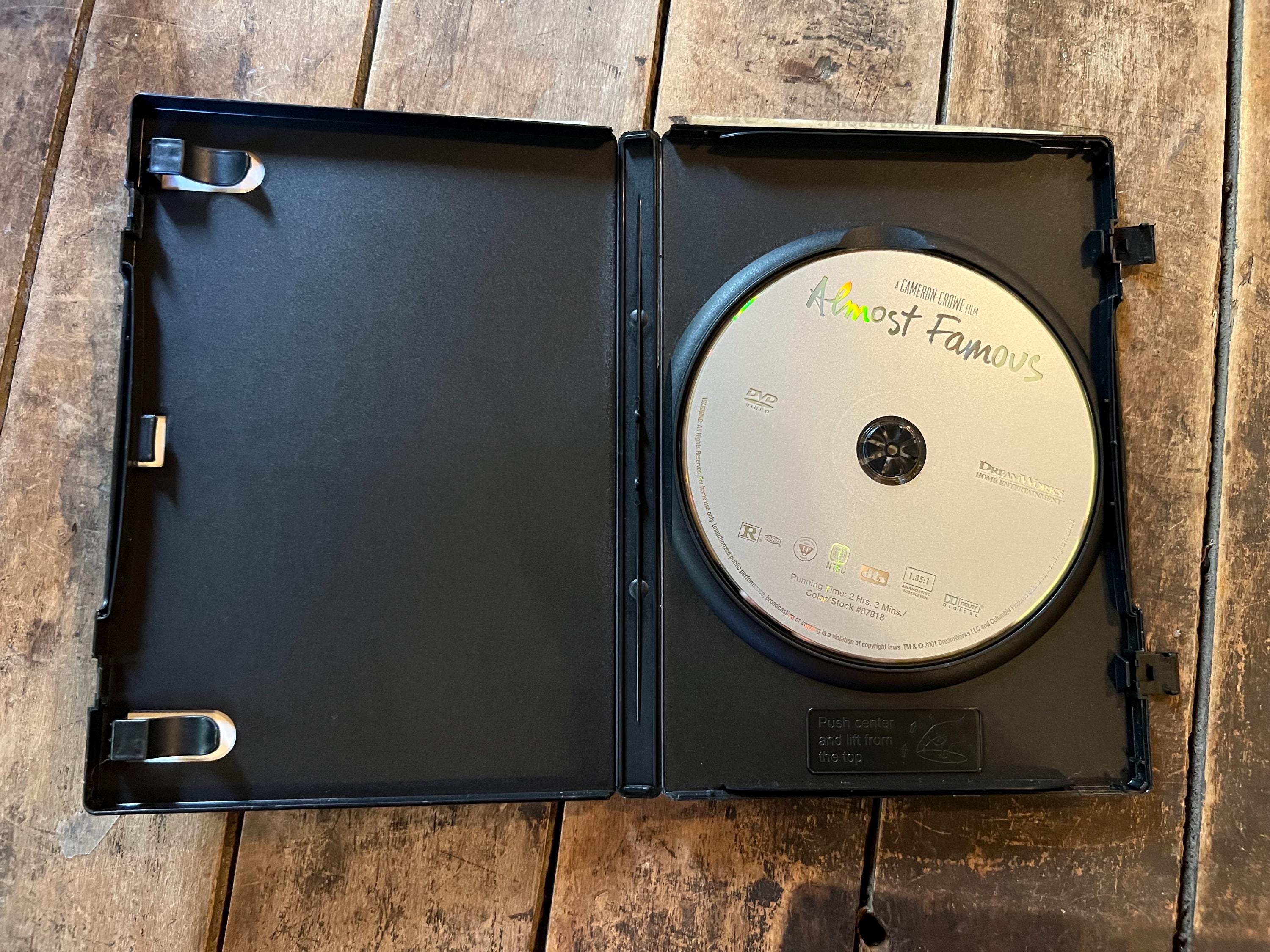 Almost Famous ( DVD 2000 ) Comedy/ Adventure Starring - Kate Hudson