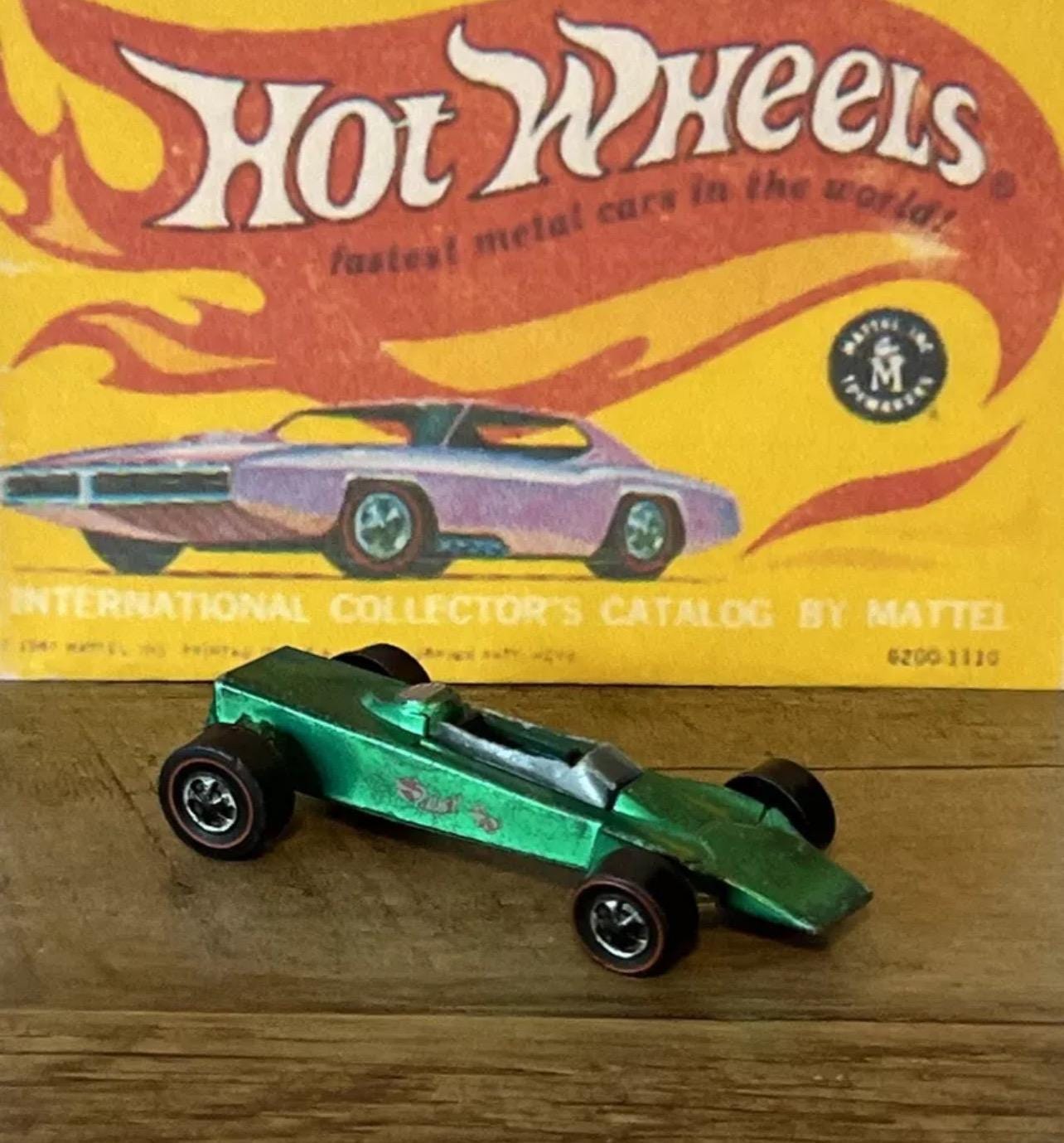 Vintage 1969 Hot Wheels Redline Lotus Turbine Grand Prix Car