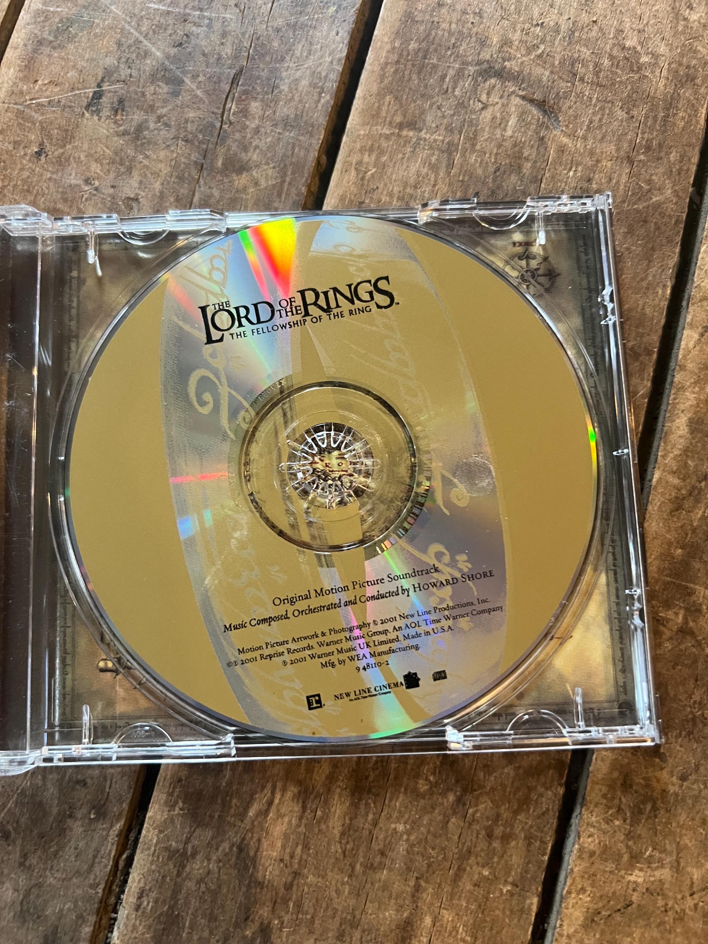The Lord of The Rings: Fellowship of The Ring - Original Soundtrack CD
