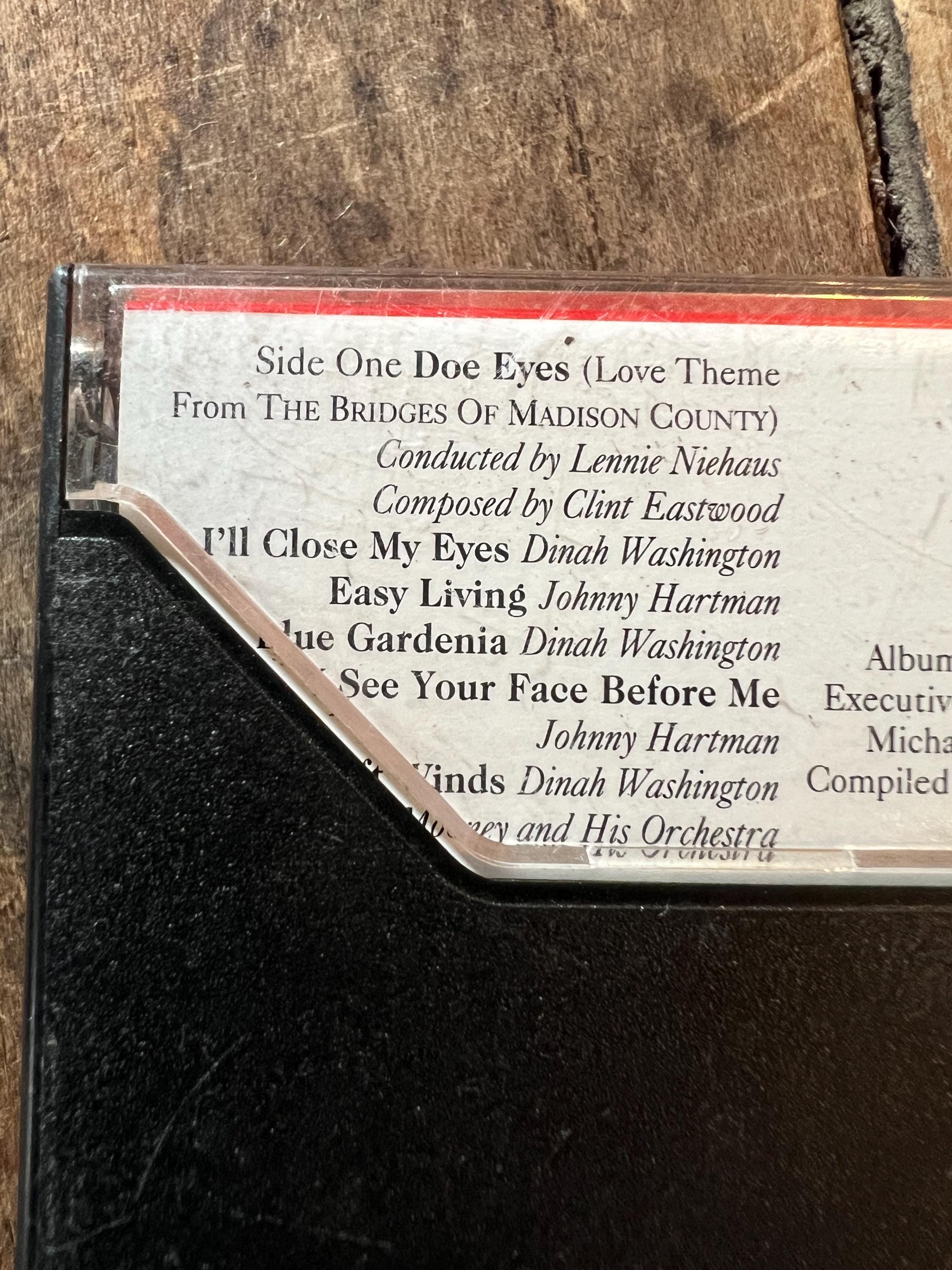 1995 The Bridges of Madison County Cassette Tape - Malpaso Records ( music from the motion picture)