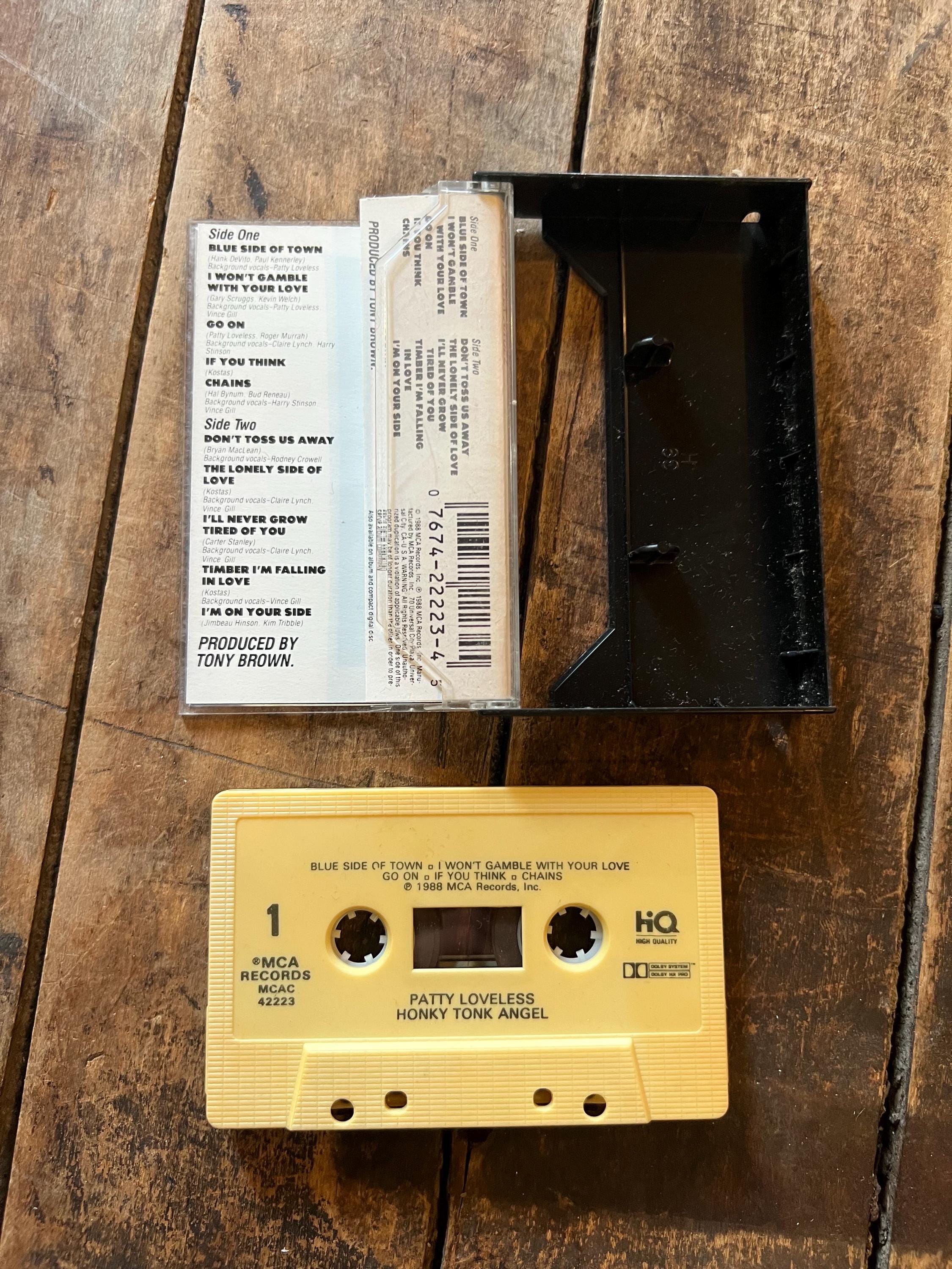 1988 Patty Loveless “Honky Tonk Angel” Cassette Tape - MCA Records Club Edition