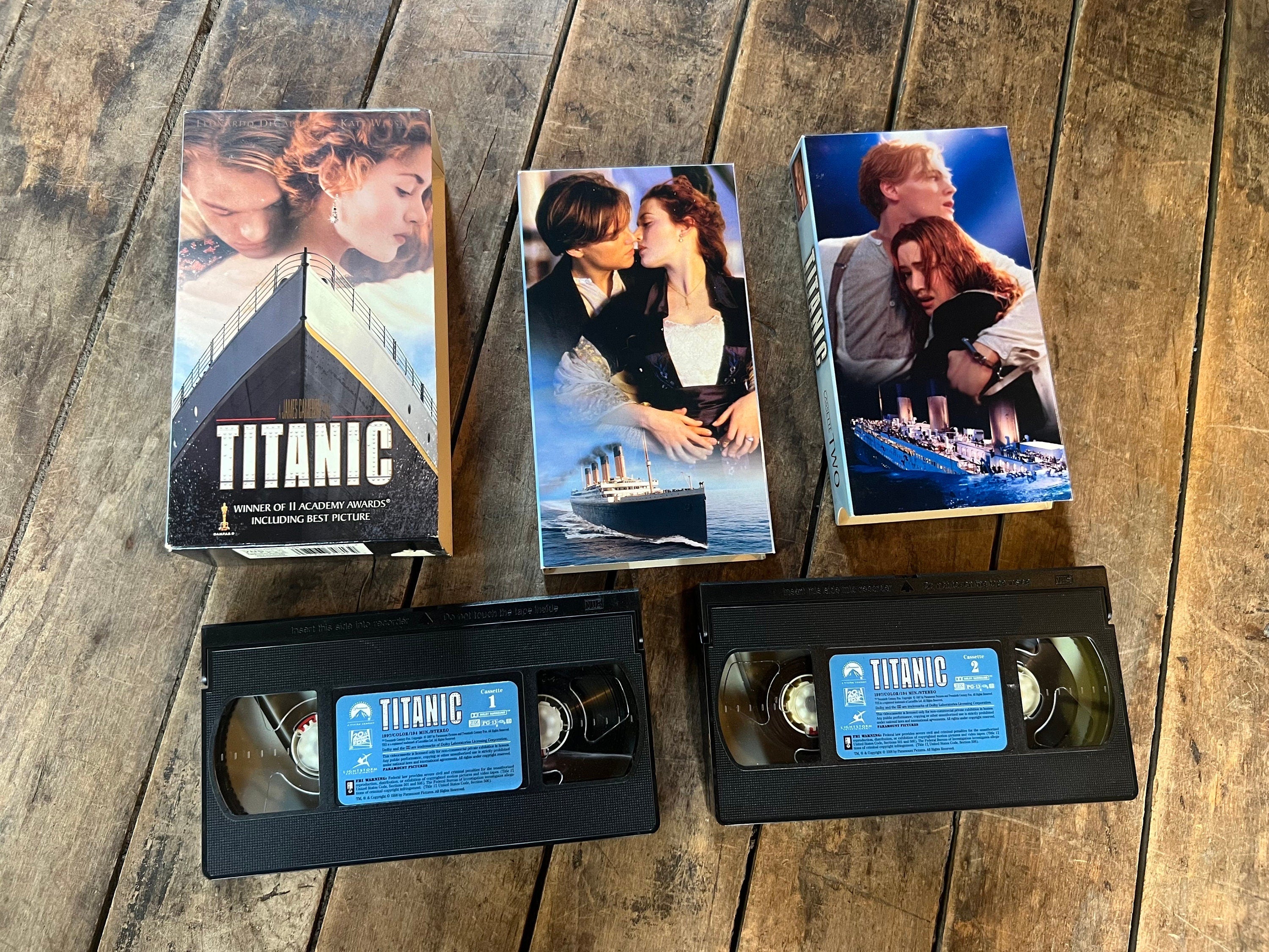 Titanic VHS Movie (1997) - Leonardo DiCaprio & Kate Winslet