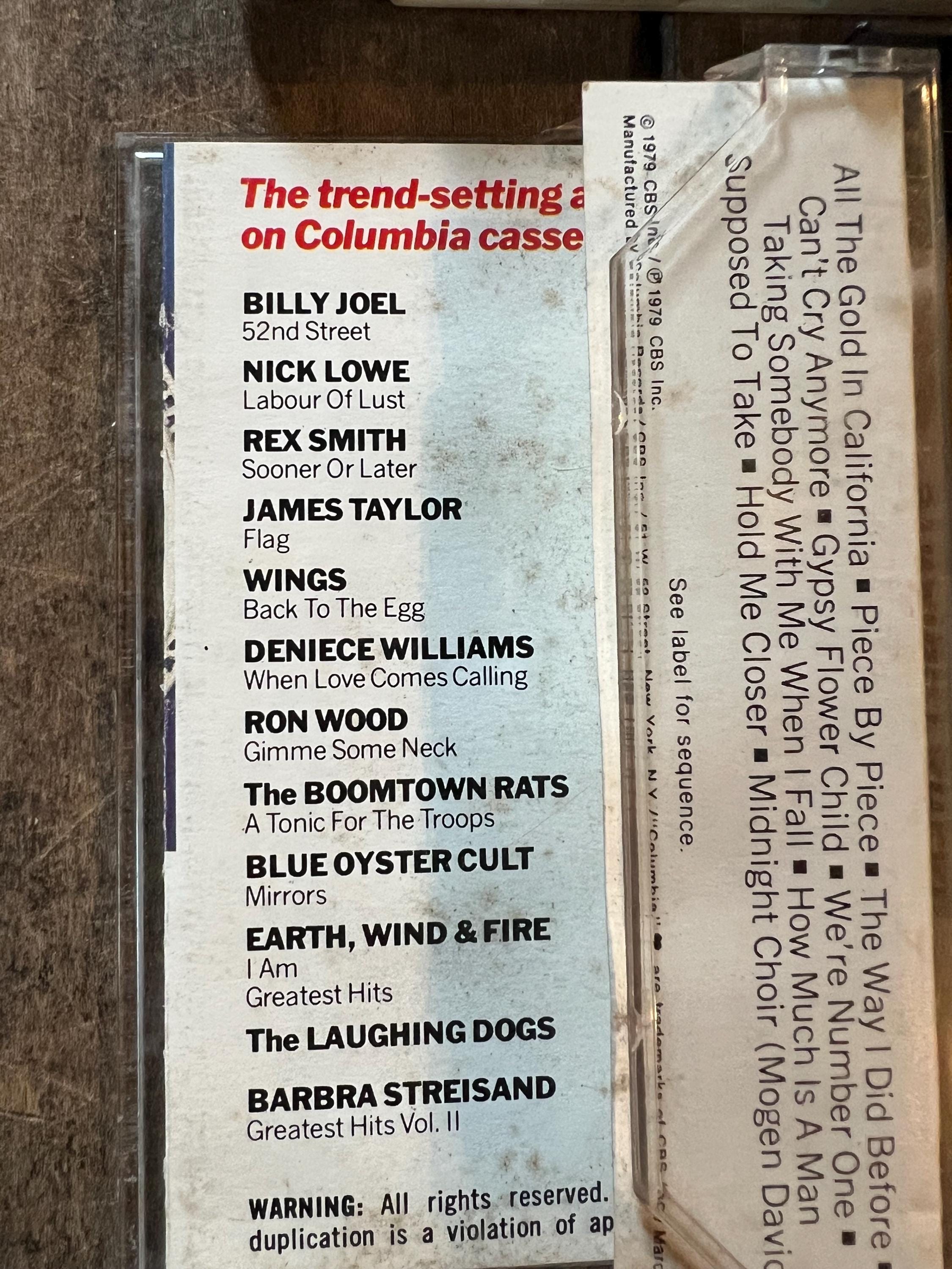 1978 Larry Gatlin “Straight Ahead” Cassette Tape - Vintage Country Music