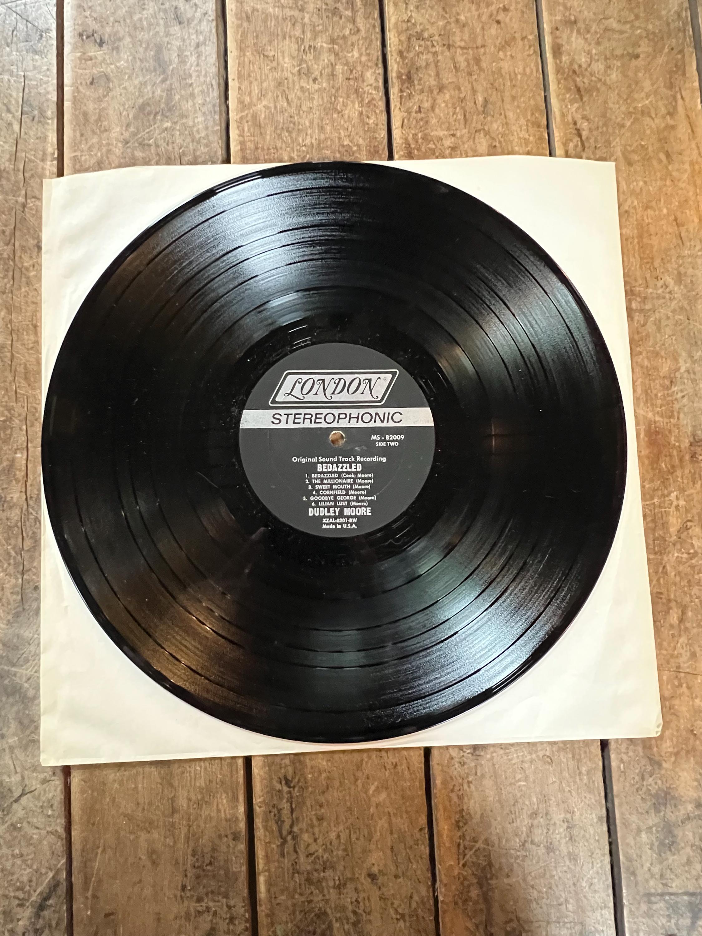 Bedazzled LP: Dudley Moore & Raquel Welch, 1968 London Records Promo