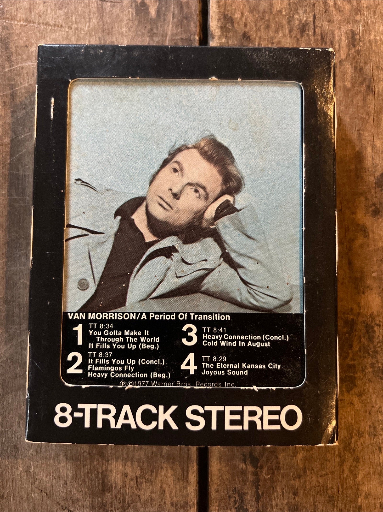 Van Morrison - A Period of Transition - 8 Track Tape & Sleeve