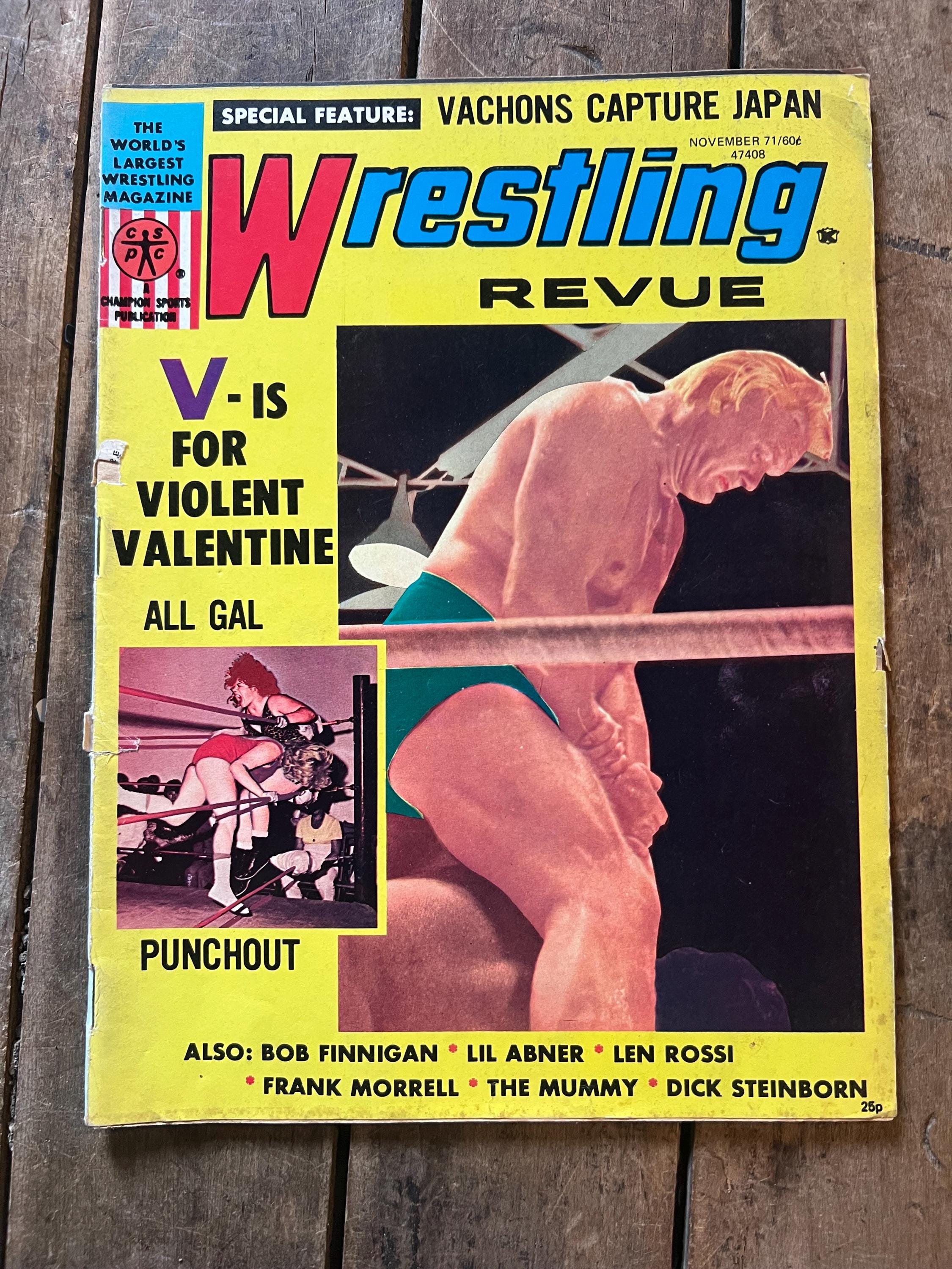 Wrestling Revue Magazine - November 1971 Issue - WWF / WWE