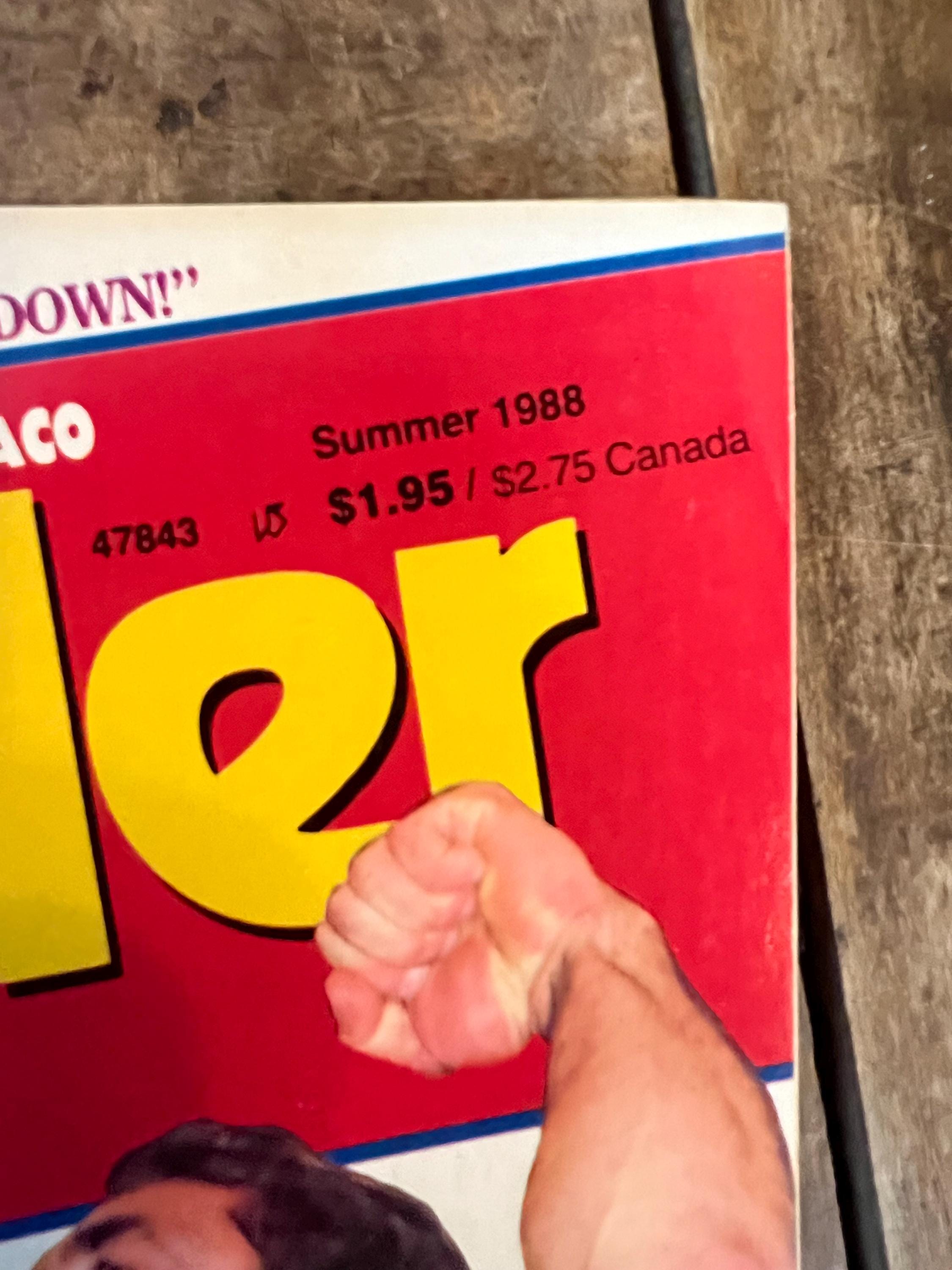 Wrestler Annual Magazine - Summer 1988 - WWF / WWE - Rick Rude Cover & Feature