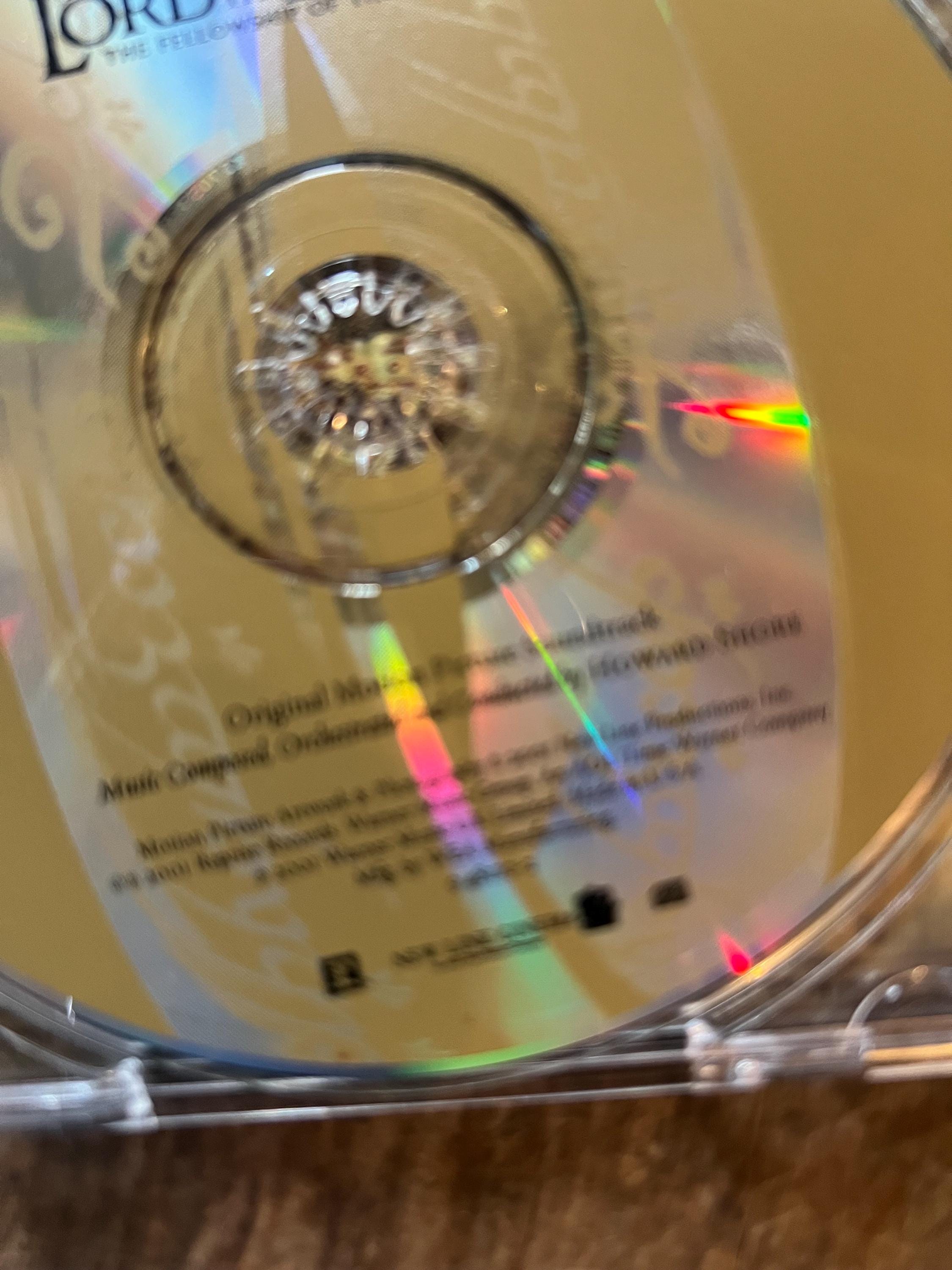 The Lord of The Rings: Fellowship of The Ring - Original Soundtrack CD