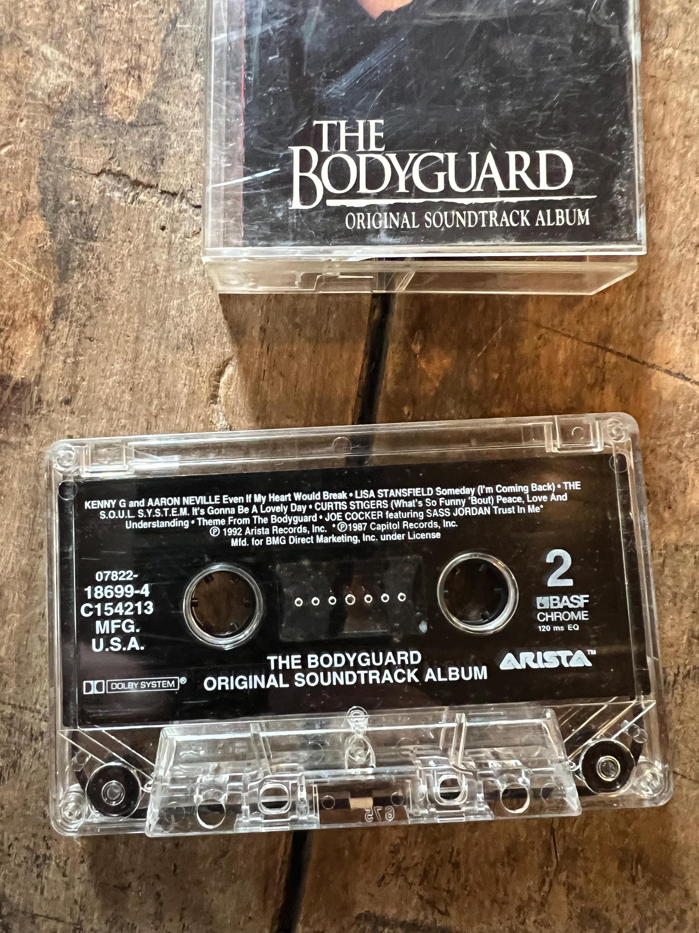 1992 Whitney Houston THE BODYGUARD Cassette Tape - Arista Records ( music from the motion picture)