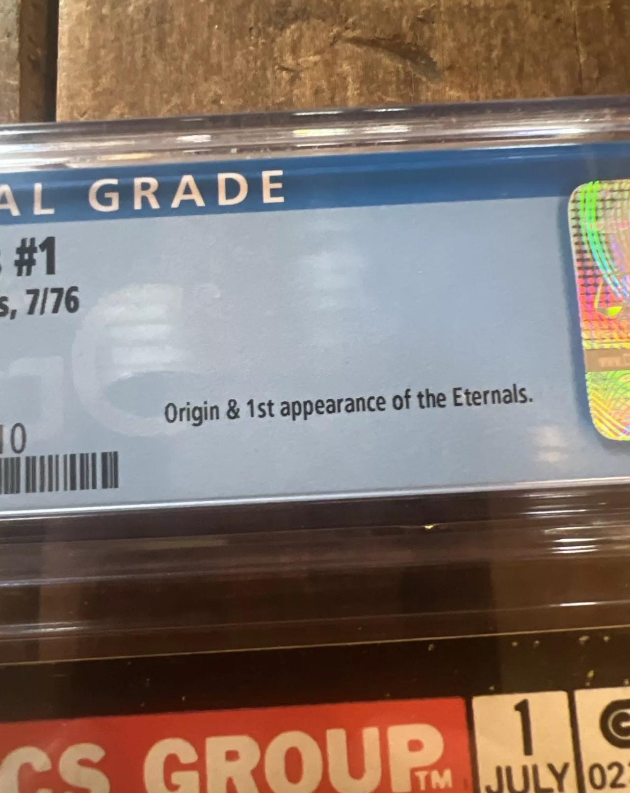 The Eternals #1 (1976) CGC 5.5 – Jack Kirby, First Appearance