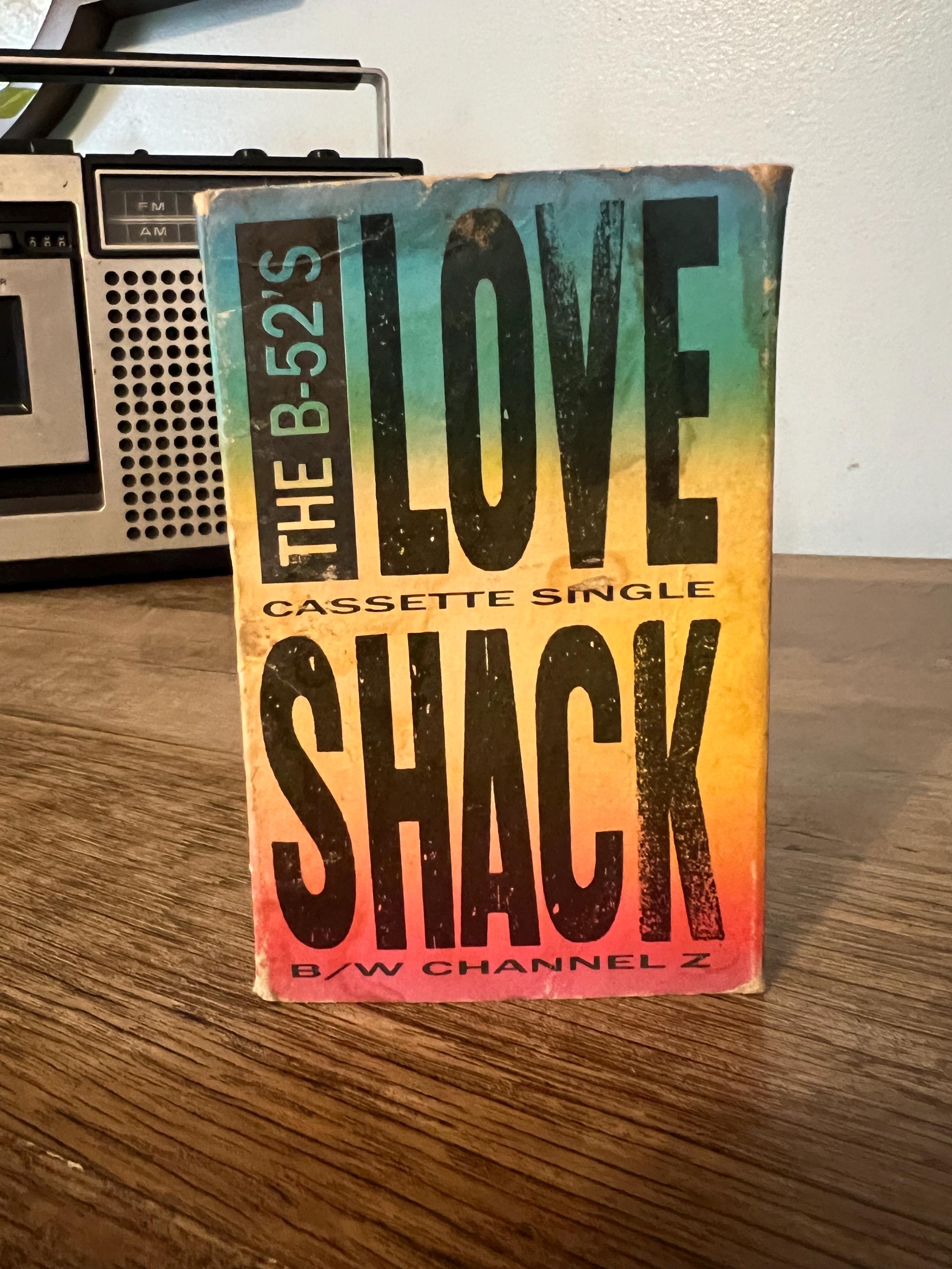Vintage 1989 B52’s Love Shack Cassette Tape - Reprise Records
