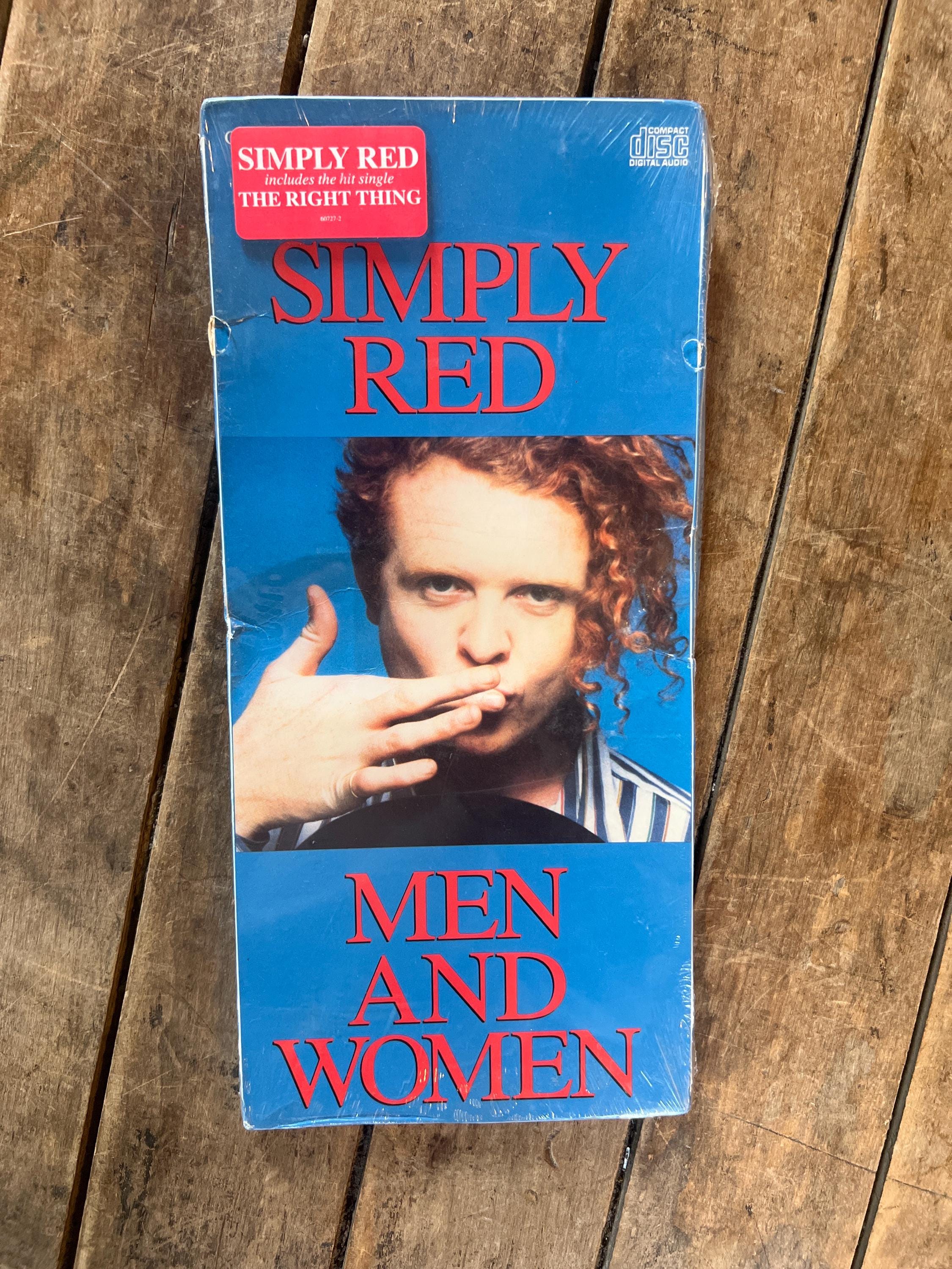 Vintage 1987 Simply Red "Men and Women" CD - Elektra Records