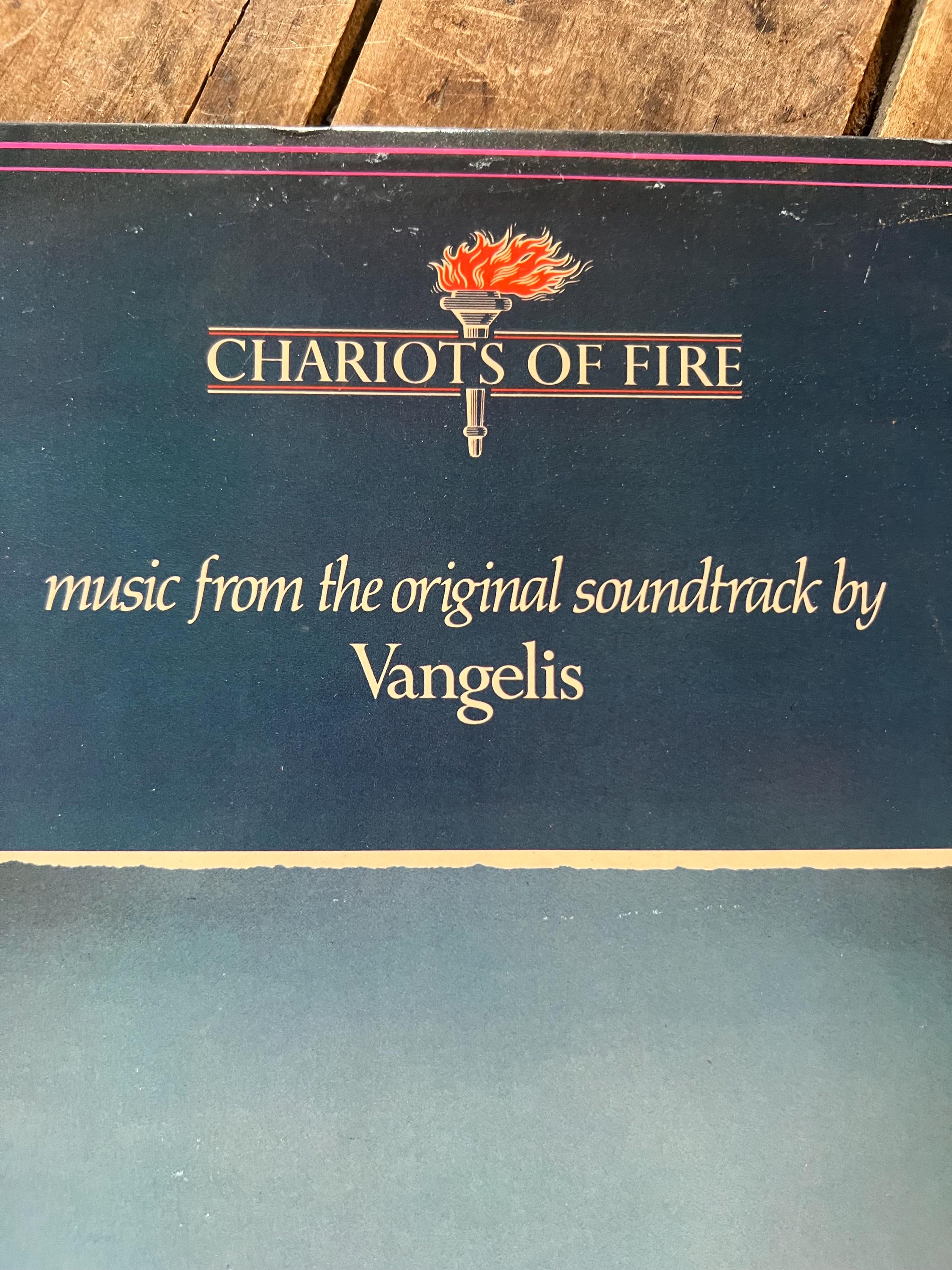 Vintage 1981 Chariots of Fire Soundtrack Album: Original LP Record