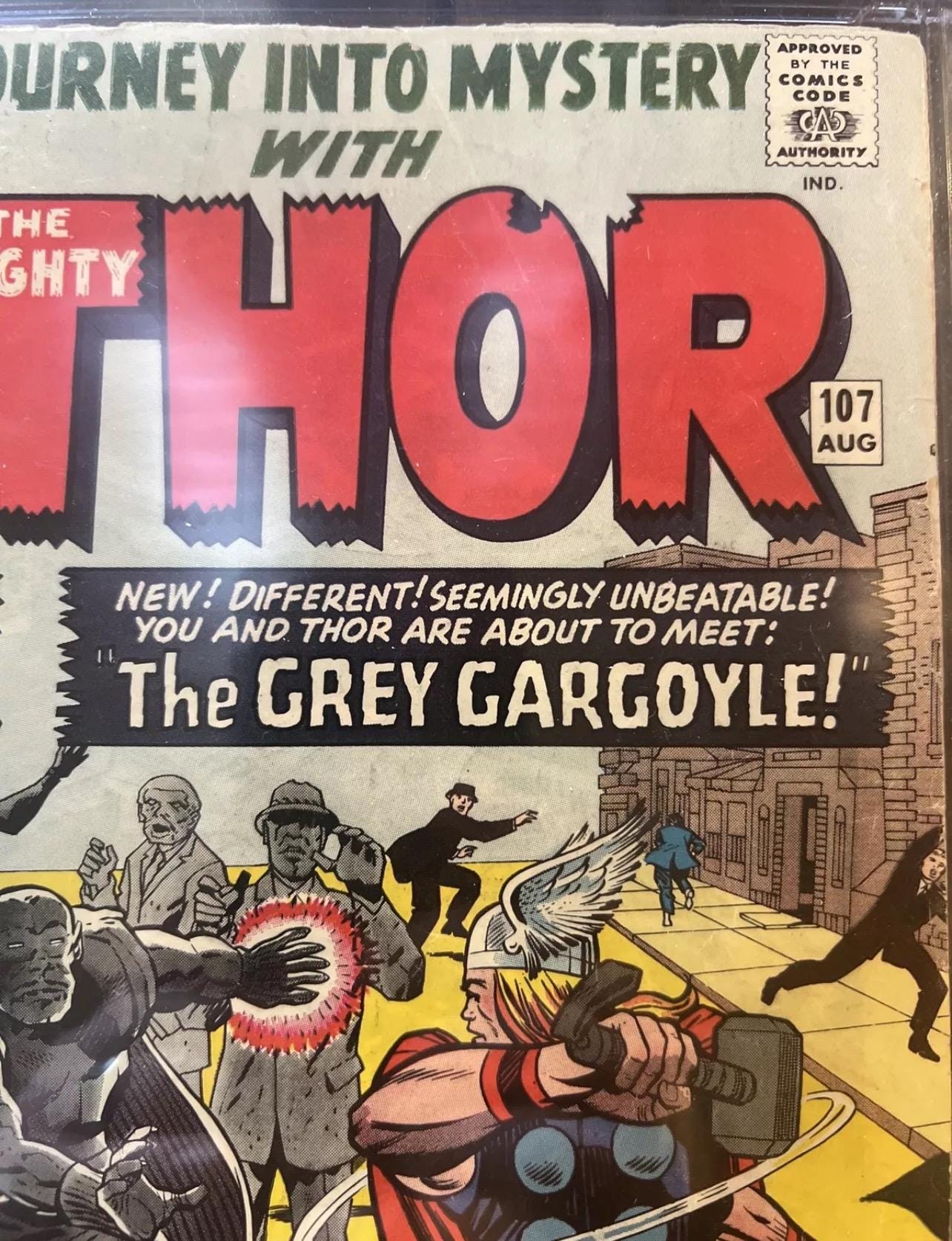 1964 Journey Into Mystery #107: Thor, First Grey Gargoyle (CGC 4.0)