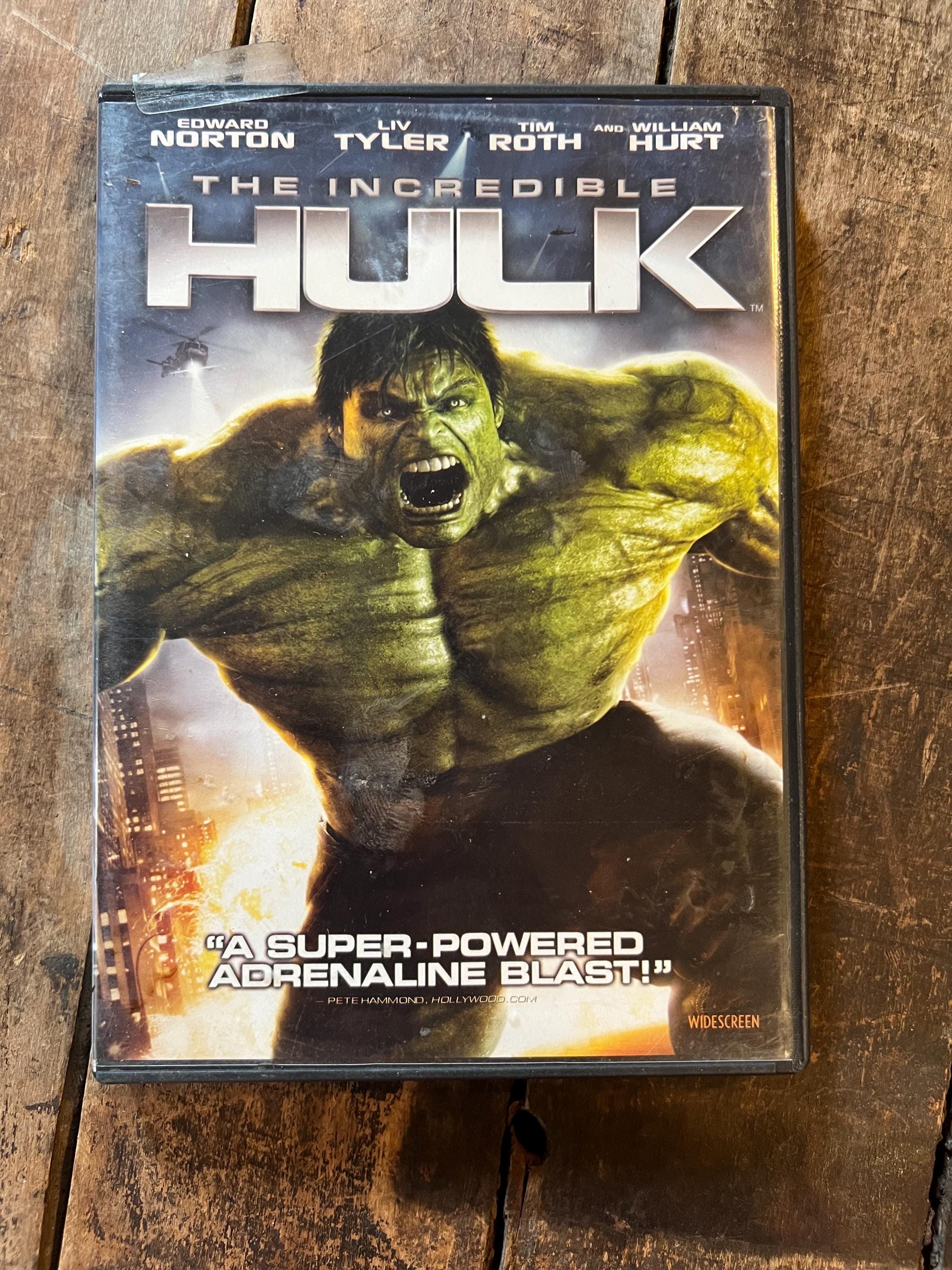 The Incredible HULK ( DVD ) Marvel Film Starring - Edward Norton & Liv Tyler