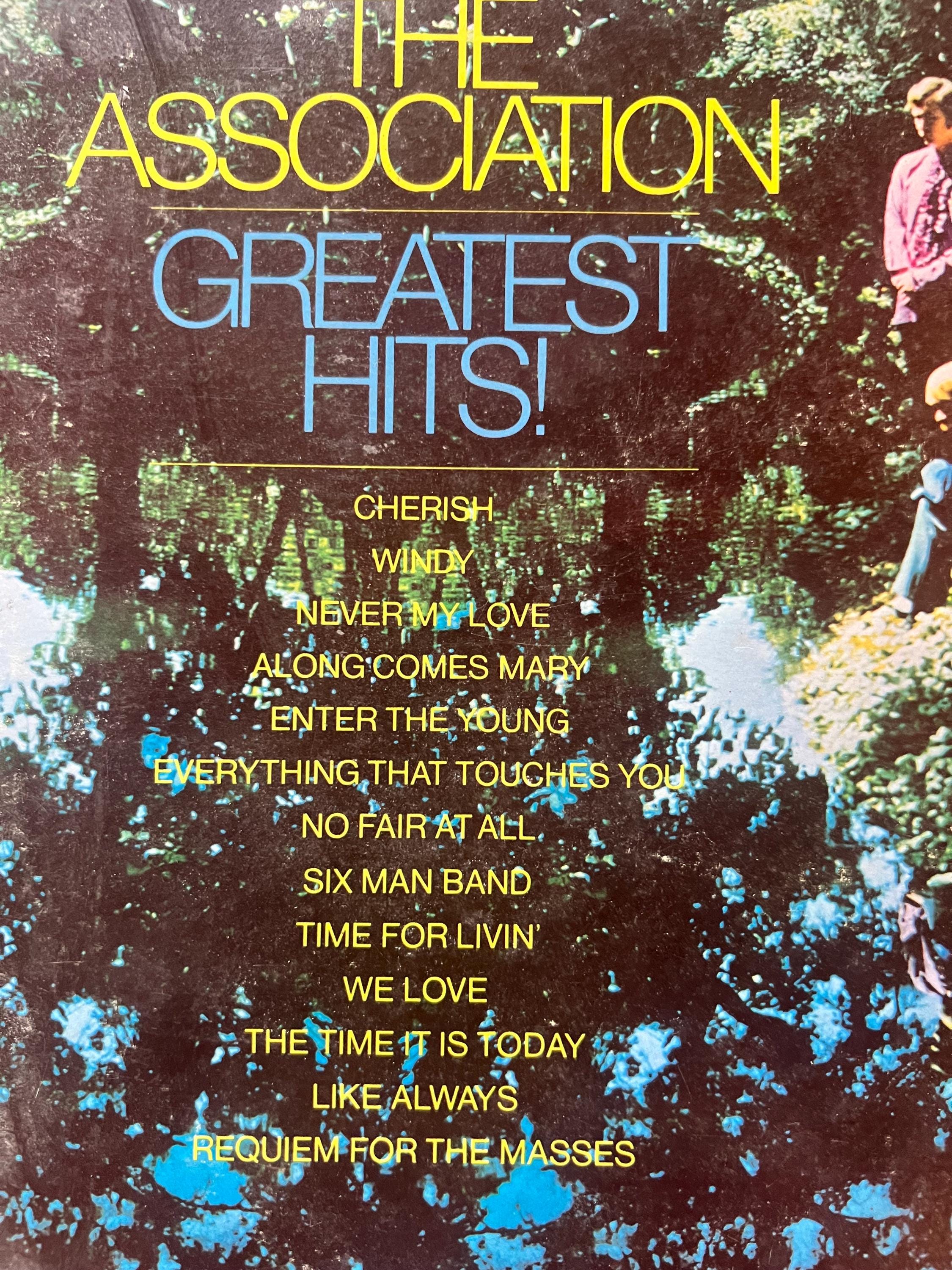Vintage 1968 The Association Greatest Hits LP - Warner Bros Records