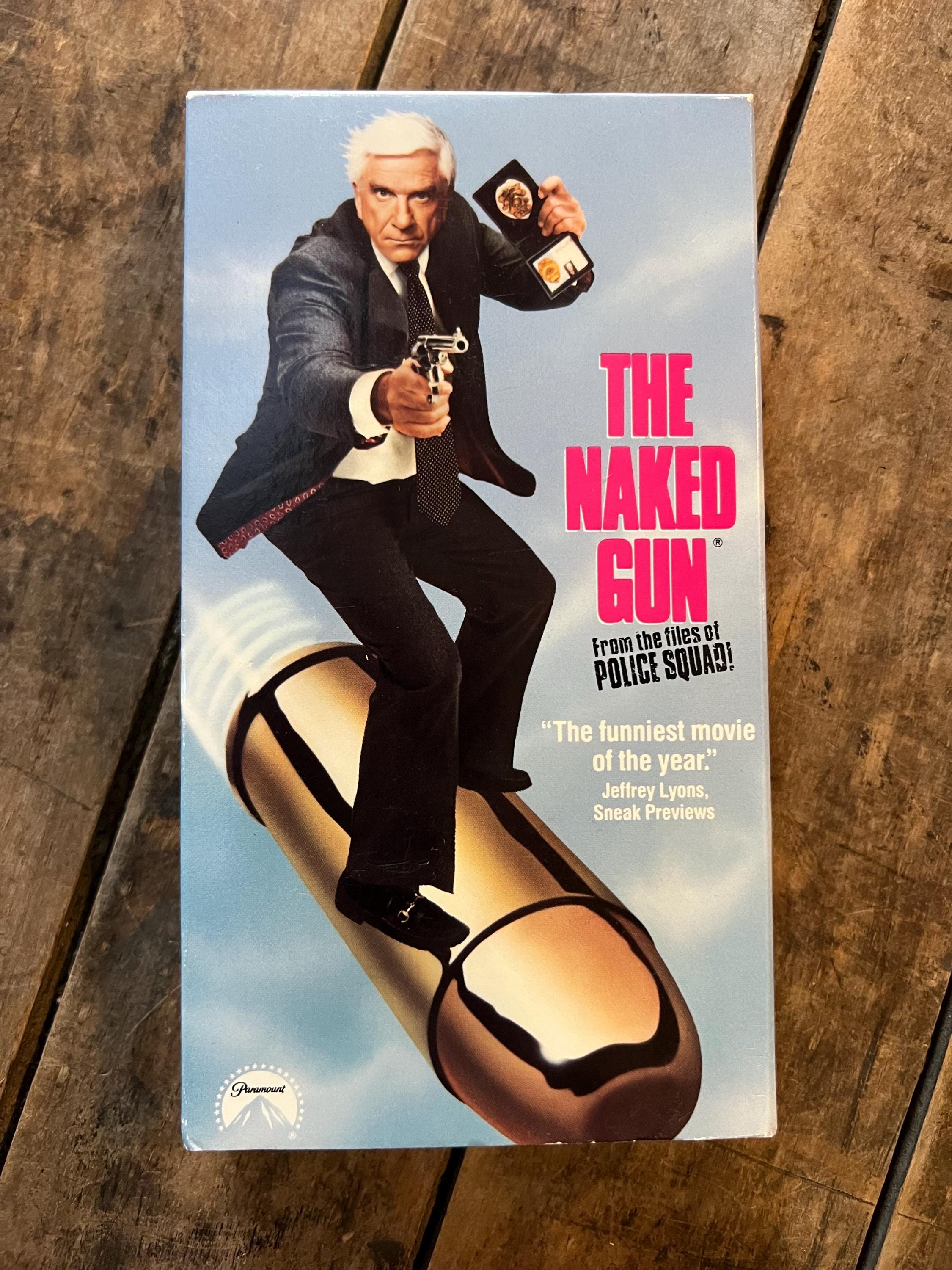 The Naked Gun - From the Files of Police Squad ( VHS 1988 ) Starring - Leslie Nielsen & Pricilla Presley