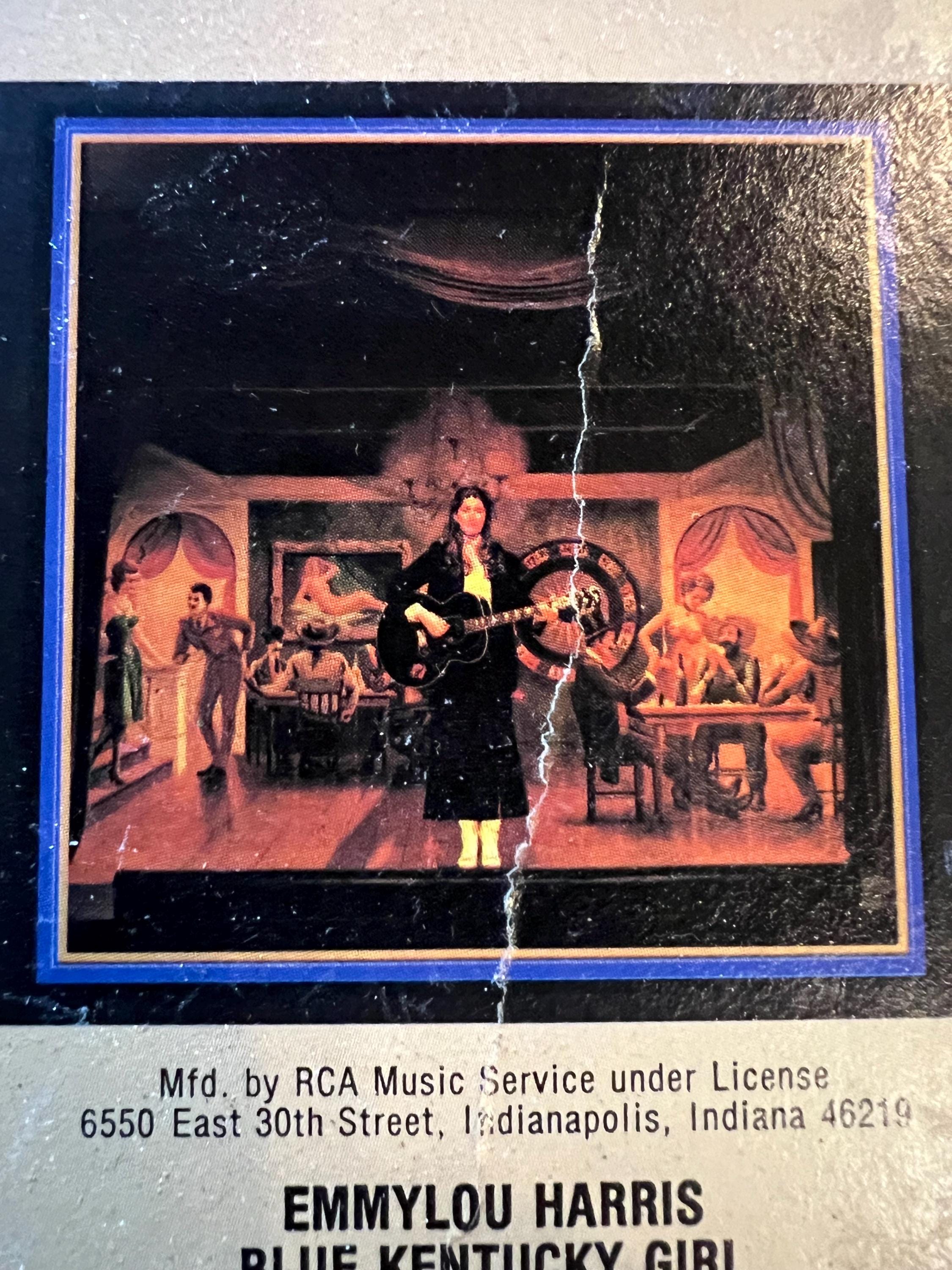 1979 Emmylou Harris “Blue Kentucky Girl “ - Warner Bros. Records 8-Track