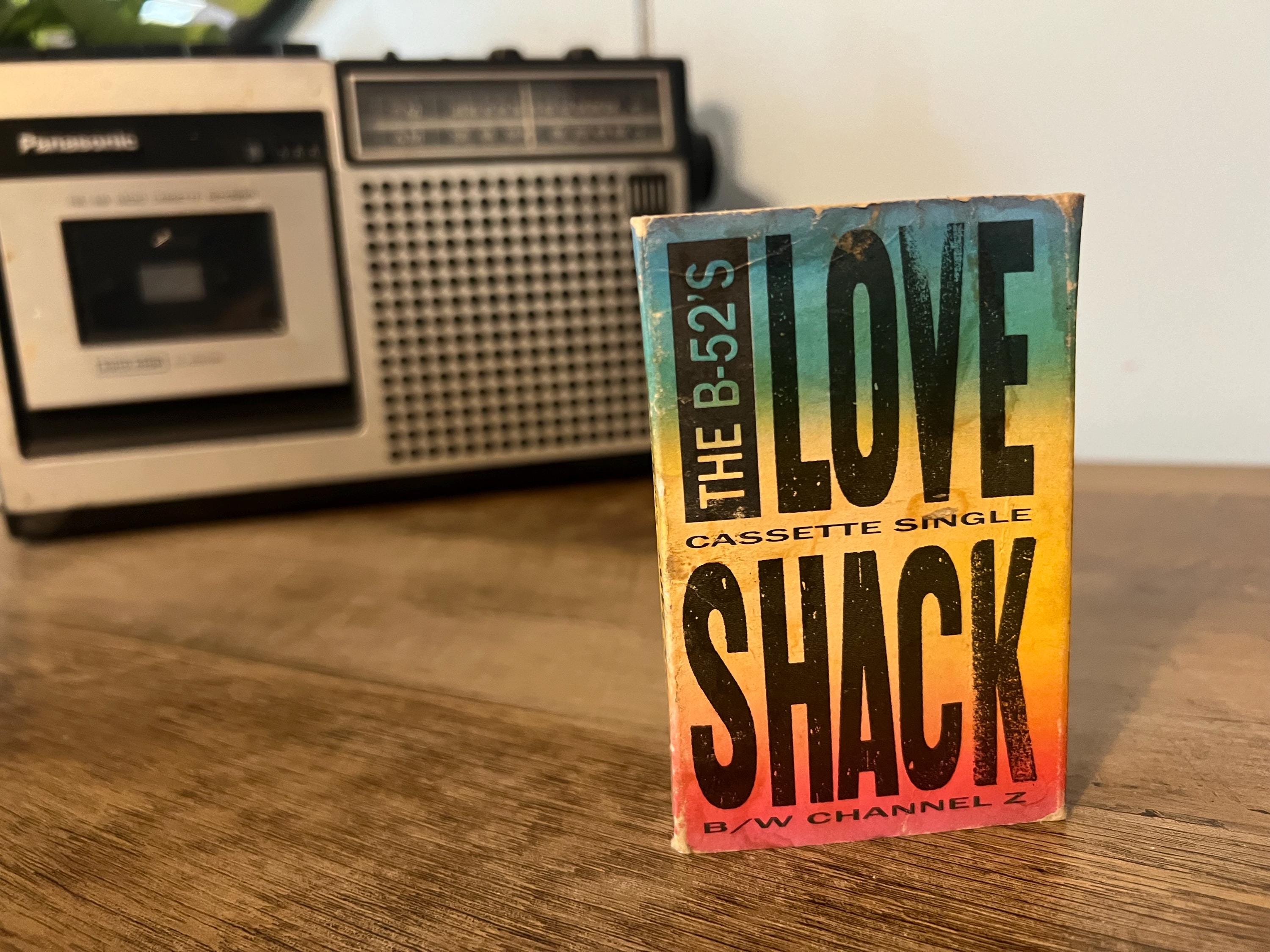 Vintage 1989 B52’s Love Shack Cassette Tape - Reprise Records