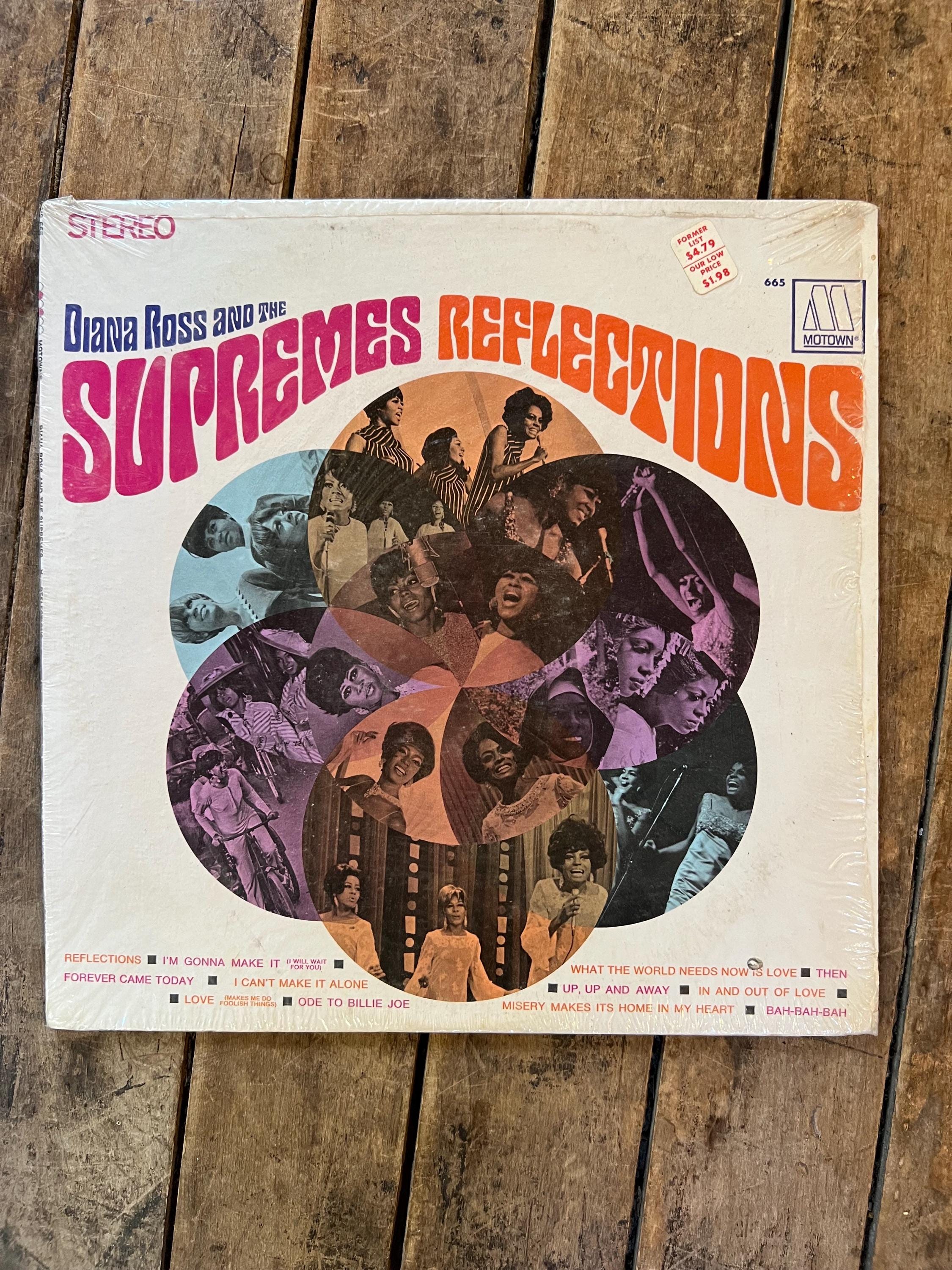 Vintage 1968 Diana Ross & The Supremes "Reflections" LP - Motown Funk Soul