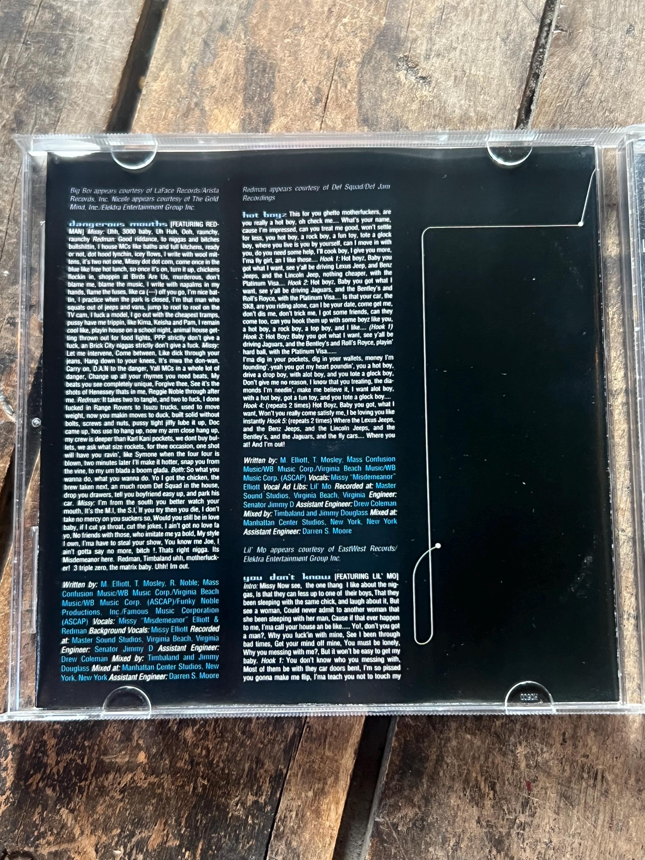 Missy Elliott “Da Real World” CD - 1999 Retro Rap Album