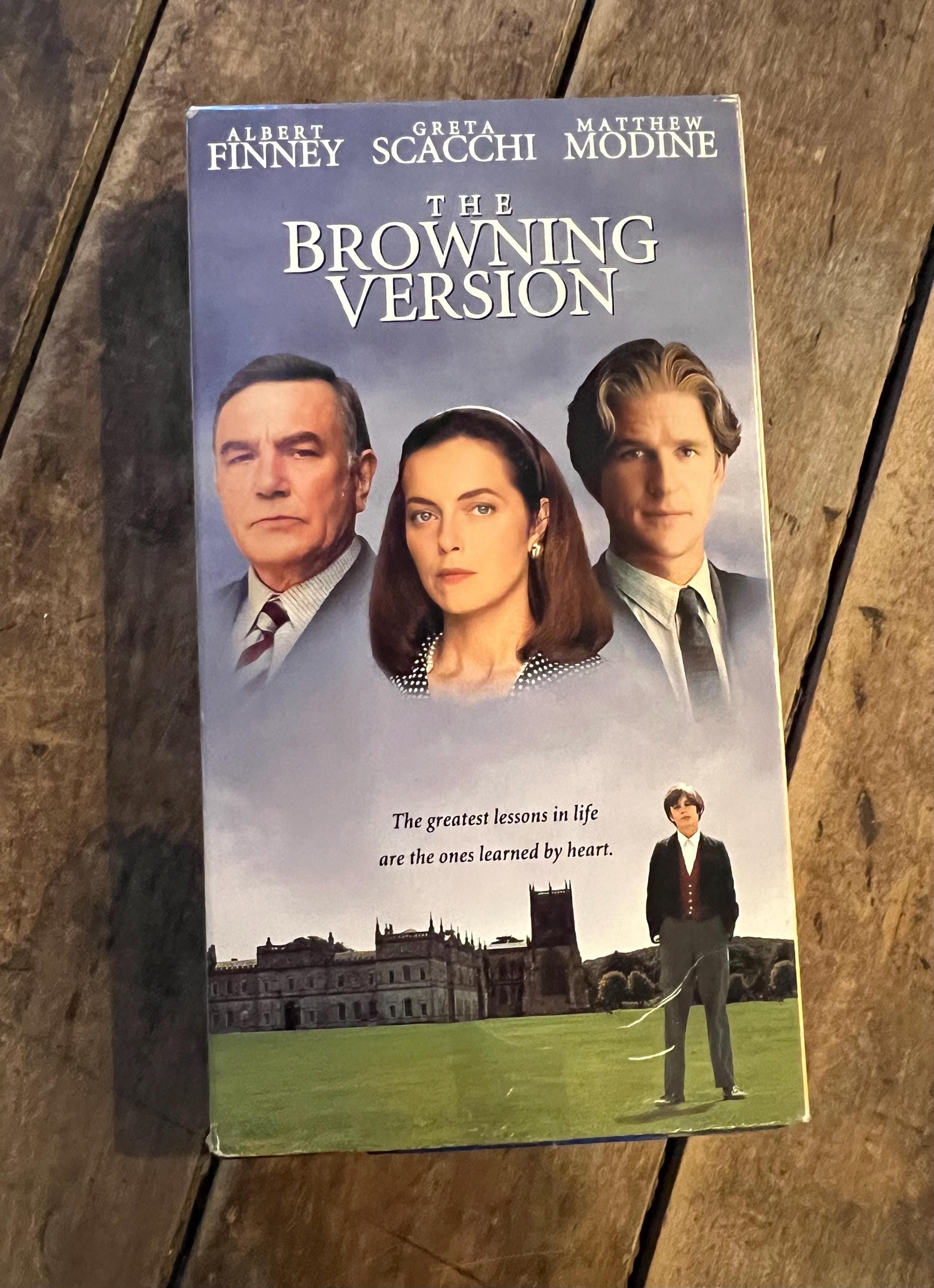 The Browning Version ( VHS 1994) Starring- Albert Finney & Matthew Modine