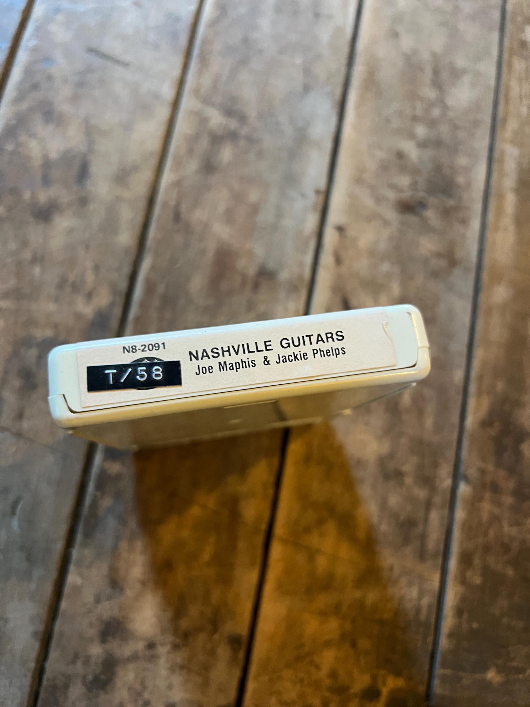 1970 Nashville Guitars Joe Maphis & Jackie Phelps - Nashville Records 8-Track Tape