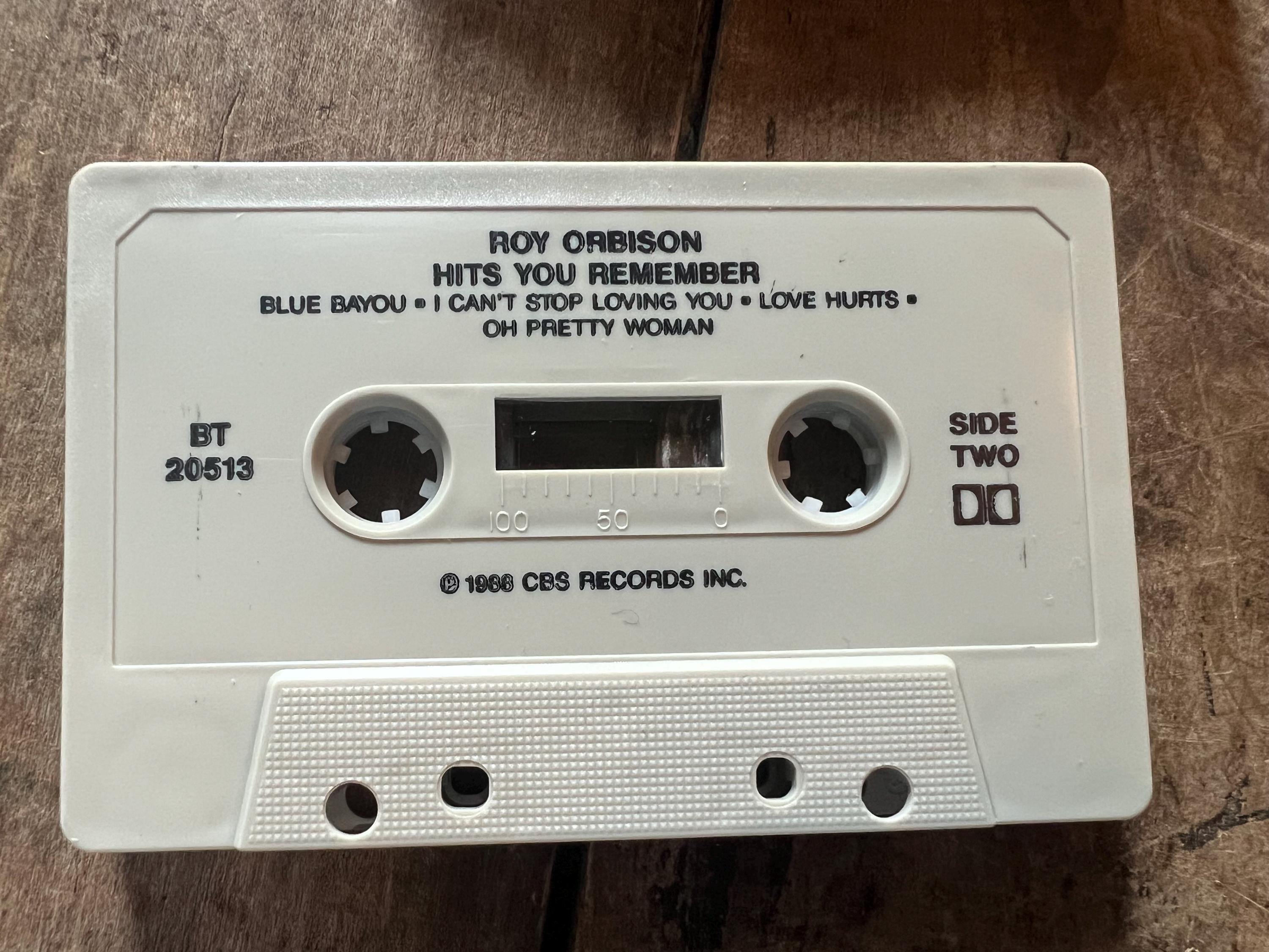 Roy Orbison Cassette Tape: 1988 "Hits You Remember" CBS Records - Retro Country Music