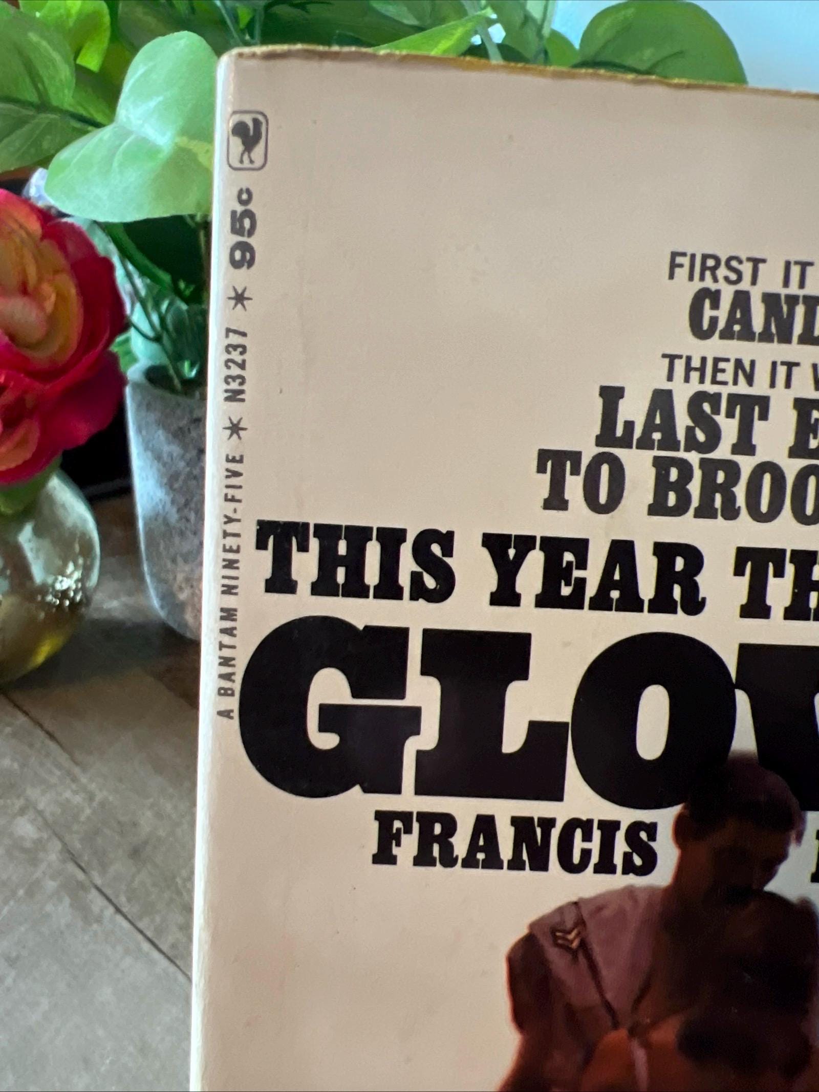 Glover by Francis Pollini ( 1966 Bantam Books Paperback)