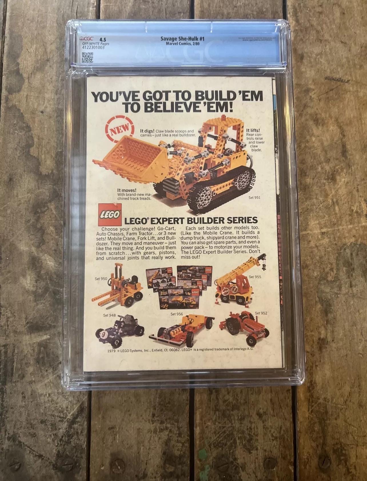 1980 The Savage SHE-HULK #1 - 1st Appearance - Marvel Comics - CGC Graded 4.5 - Key Issue