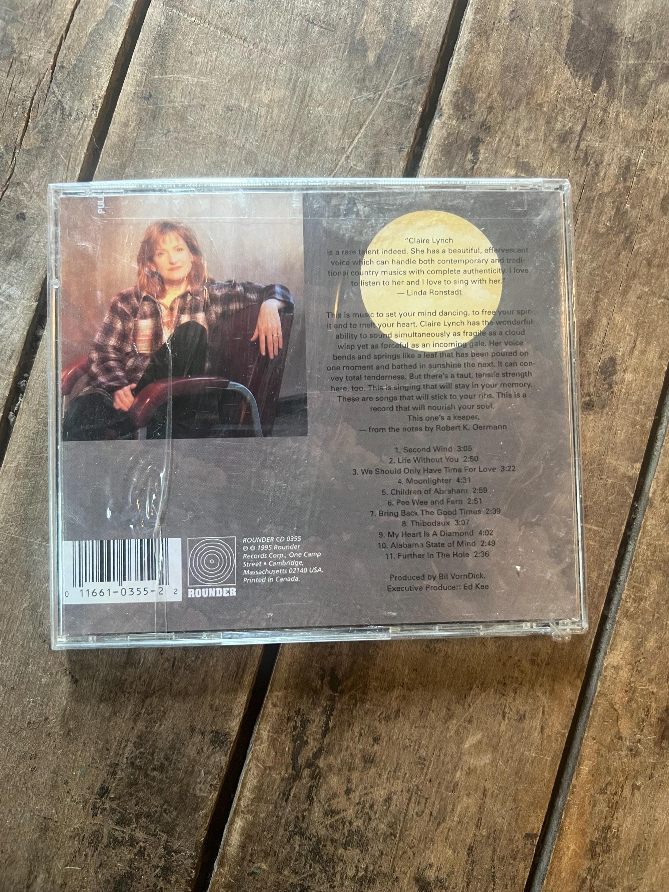 Claire Lynch MOONLIGHTER CD - 1996 Folk Bluegrass Album - New Old Stock