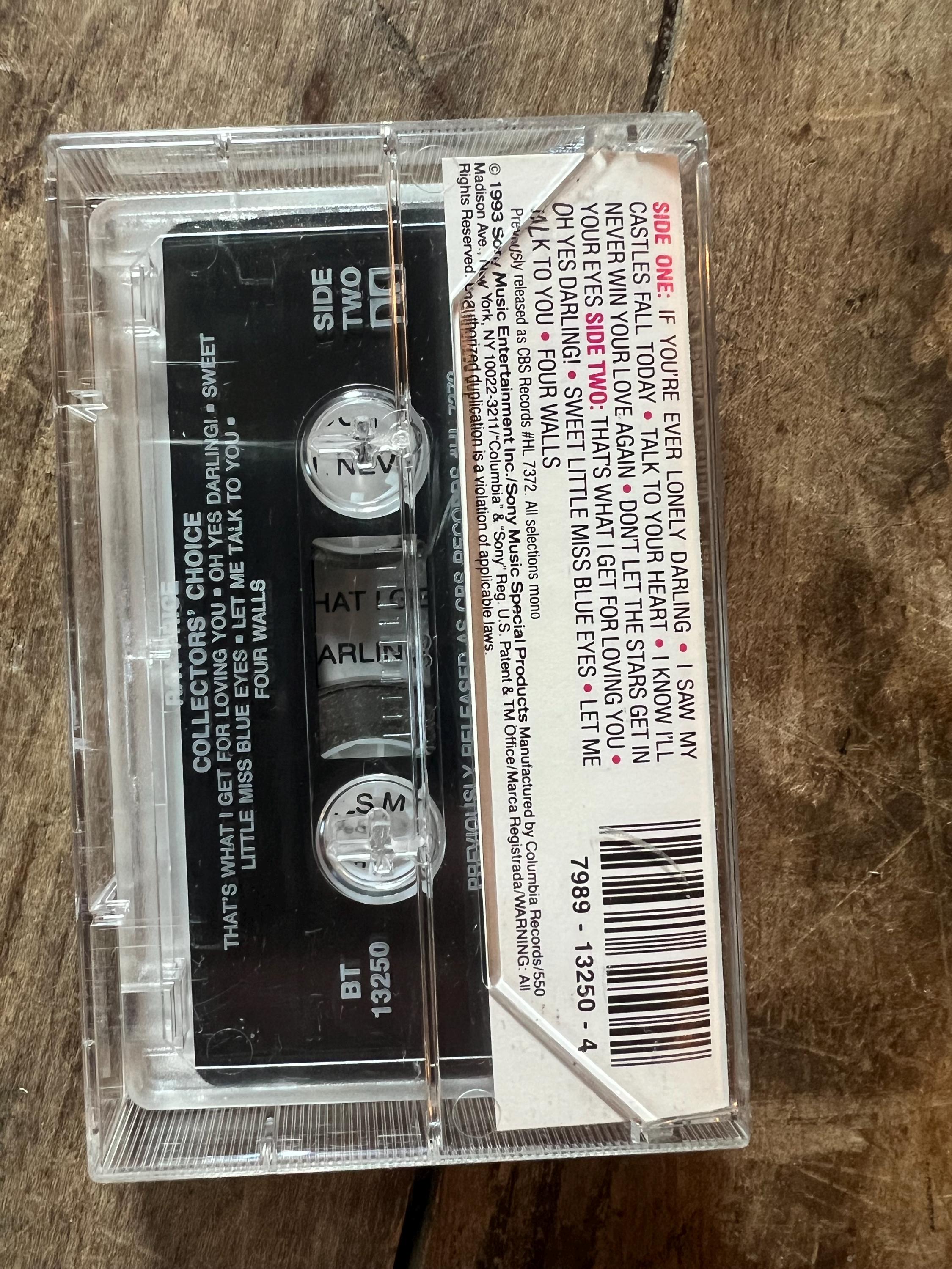Ray Price "Collector's Choice" Cassette Tape - 1993 Sony Music - Retro Country Music