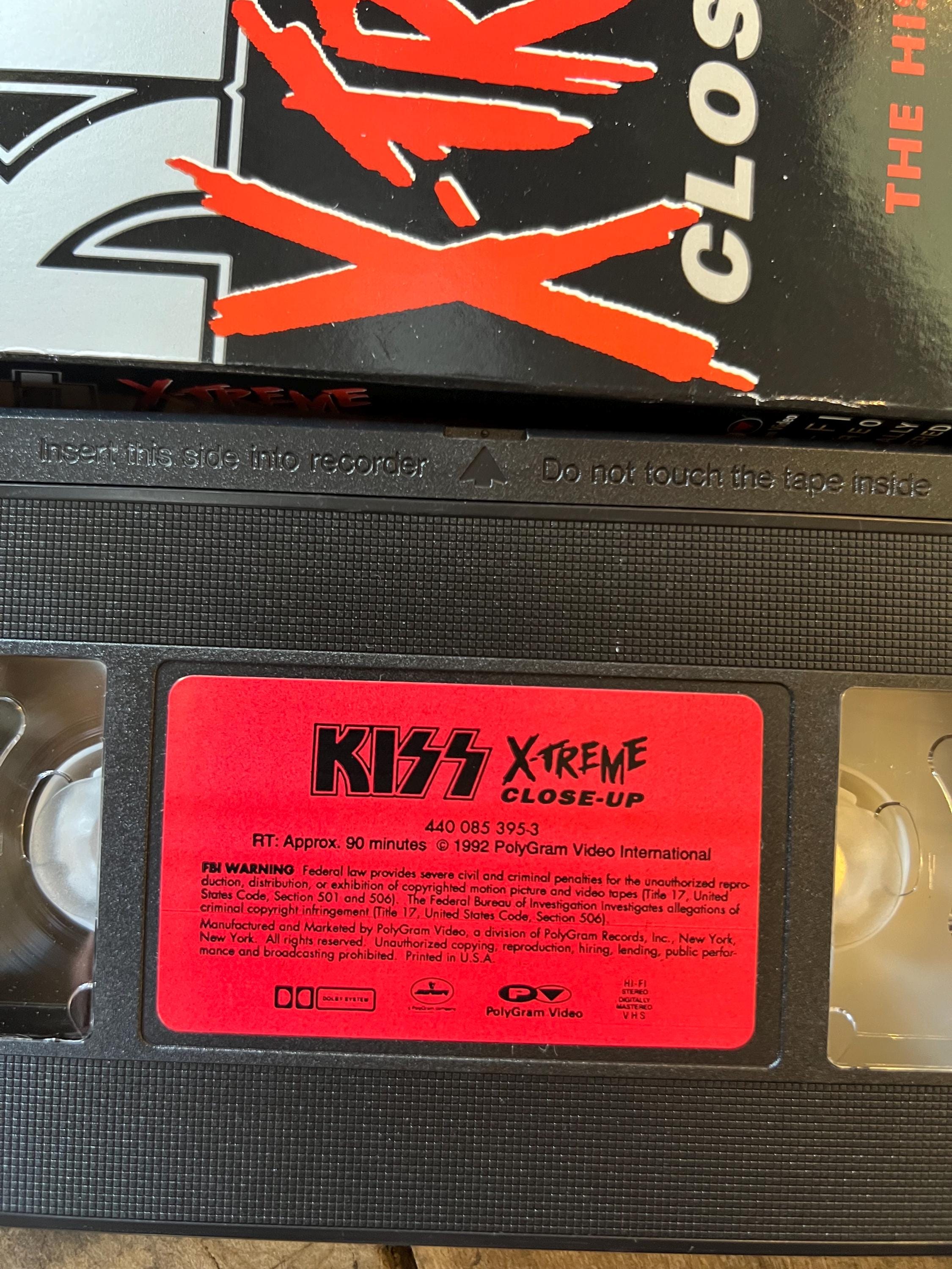 KISS - X-Treme Close Up ( 1992 VHS Movie ) The History, The Facts, The Stories