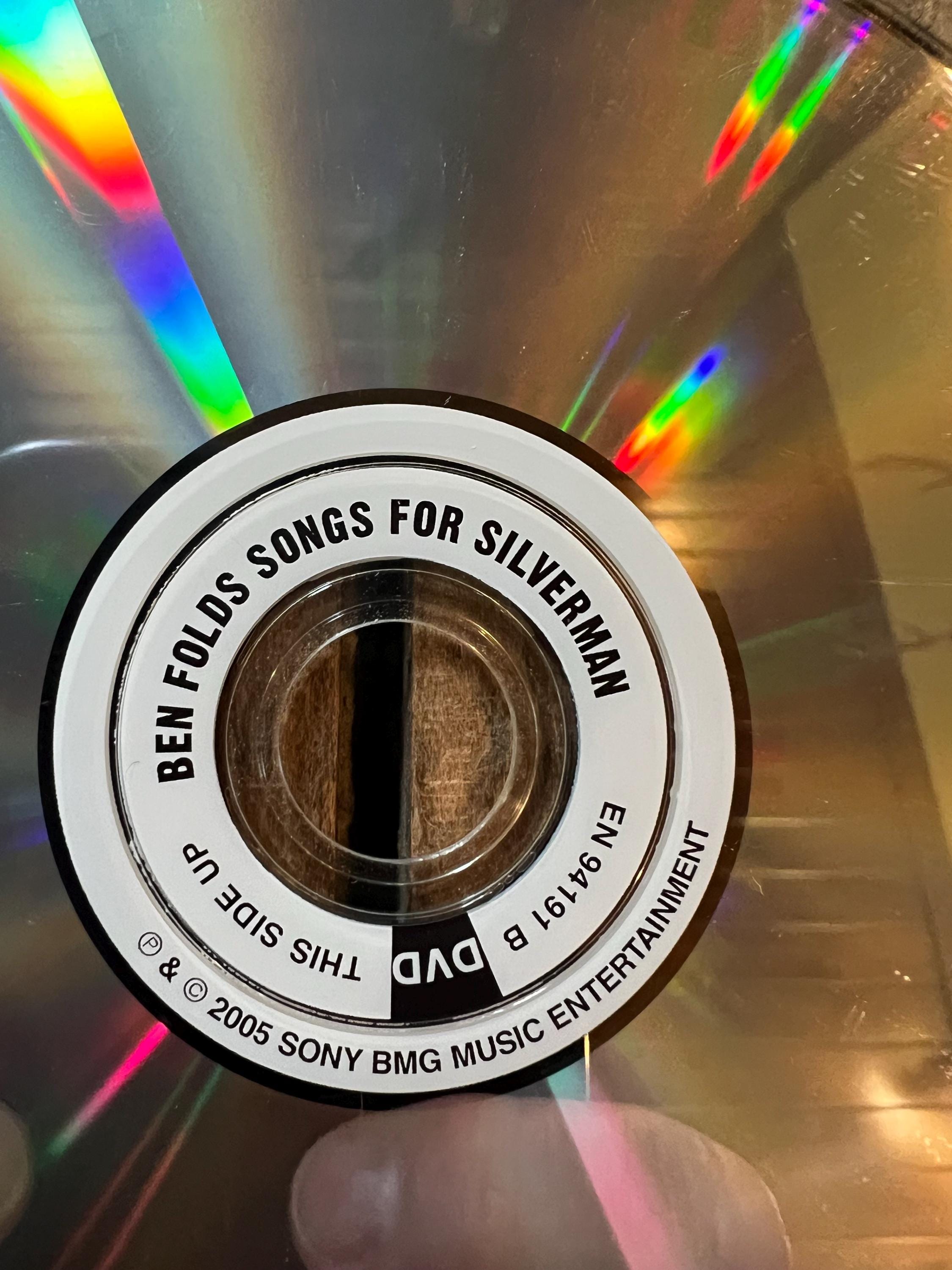 Ben Folds "Songs For Silverman" CD/DVD - Epic Records - Retro Pop Rock