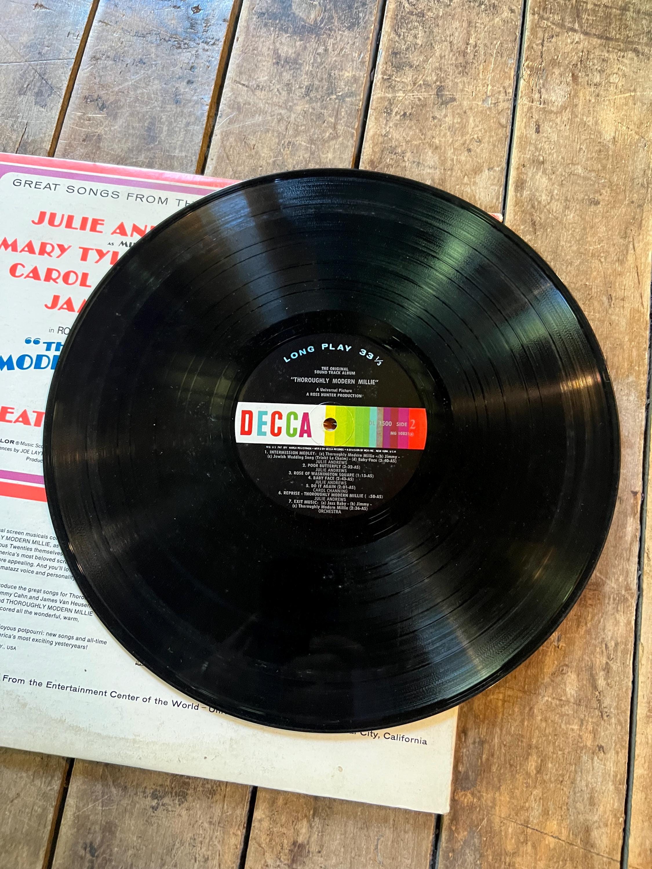 Thoroughly Modern Millie (Original Motion Picture Soundtrack) LP- 1967 Decca Retro Vinyl Record