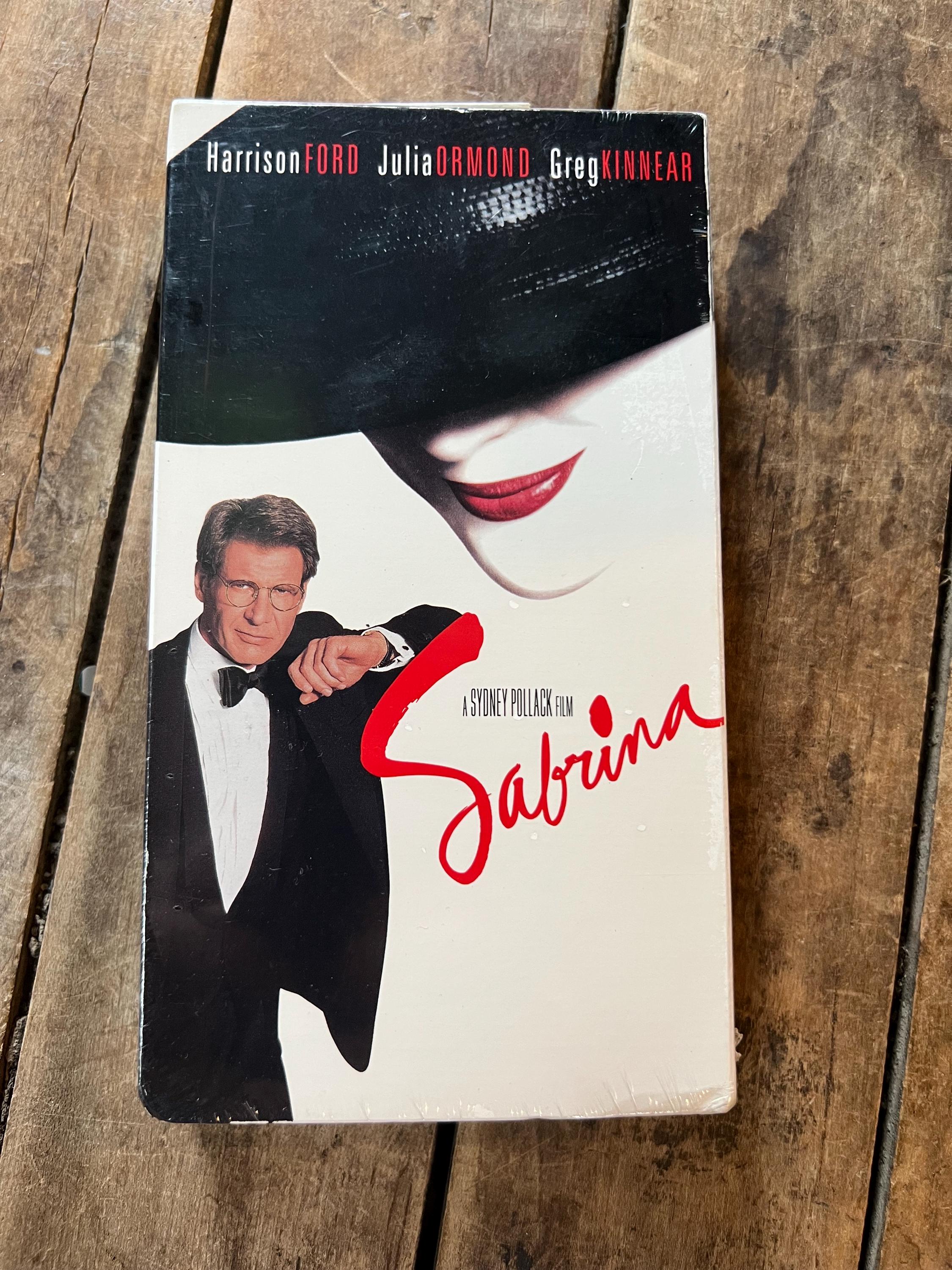SABRINA - VHS Movie NOS Sealed (1995)- Starring Julia Ormond & Harrison Ford