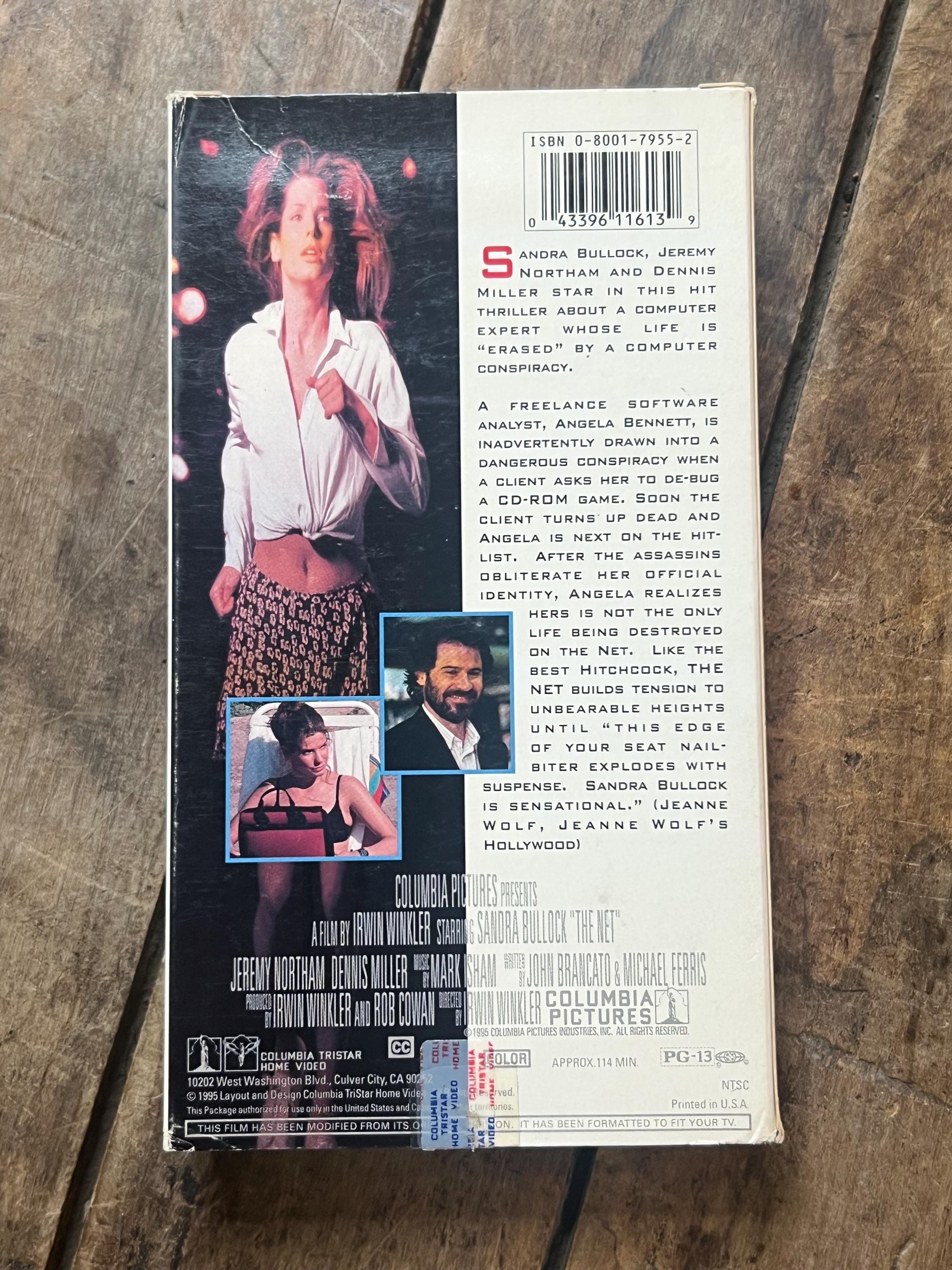 The Net - VHS Movie ( 1995 ) - Starring Sandra Bullock & Dennis Miller