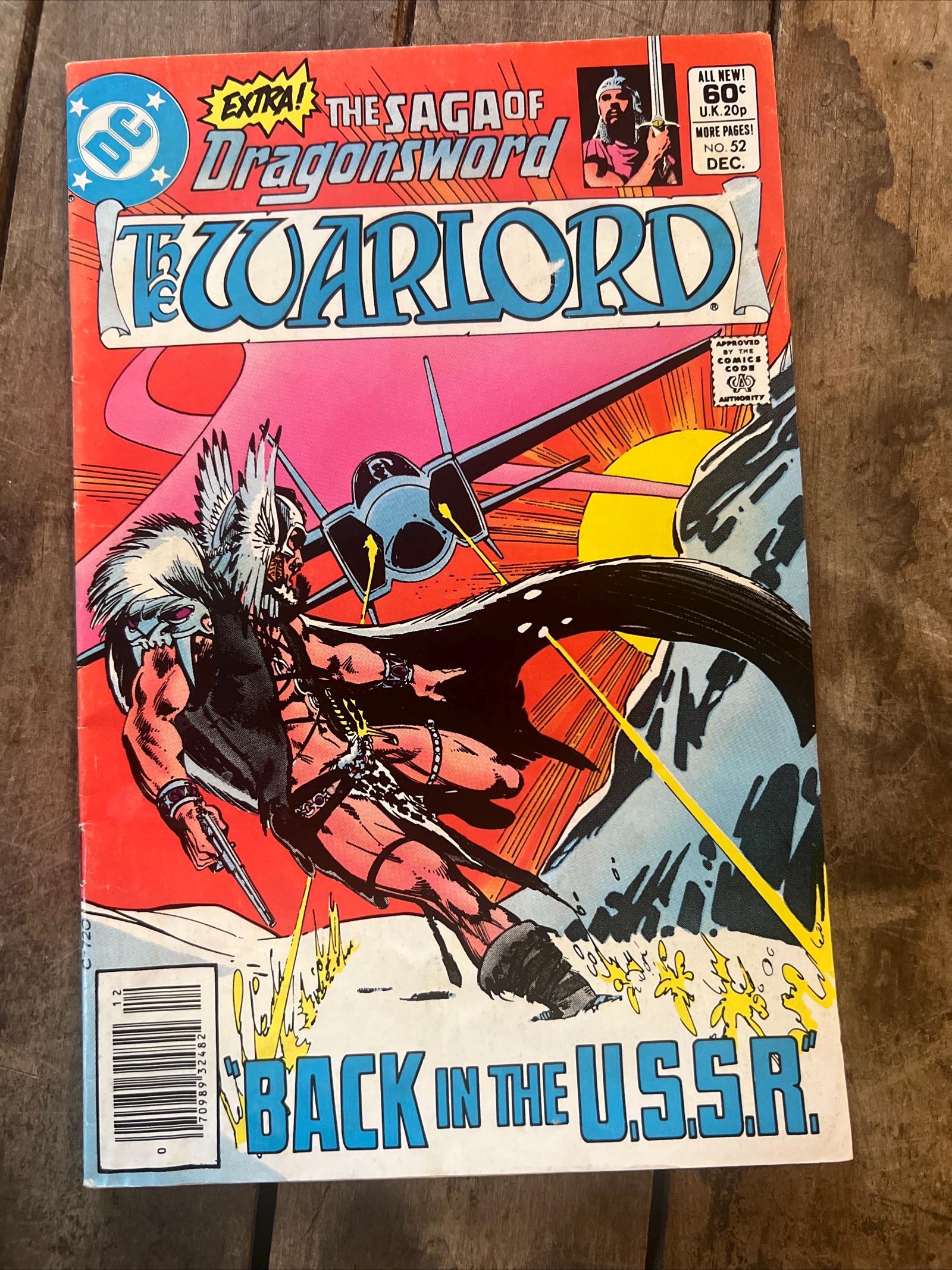 The Saga of Dragonsword - The Warlord #52 (1981) Newsstand Edition - DC Comics